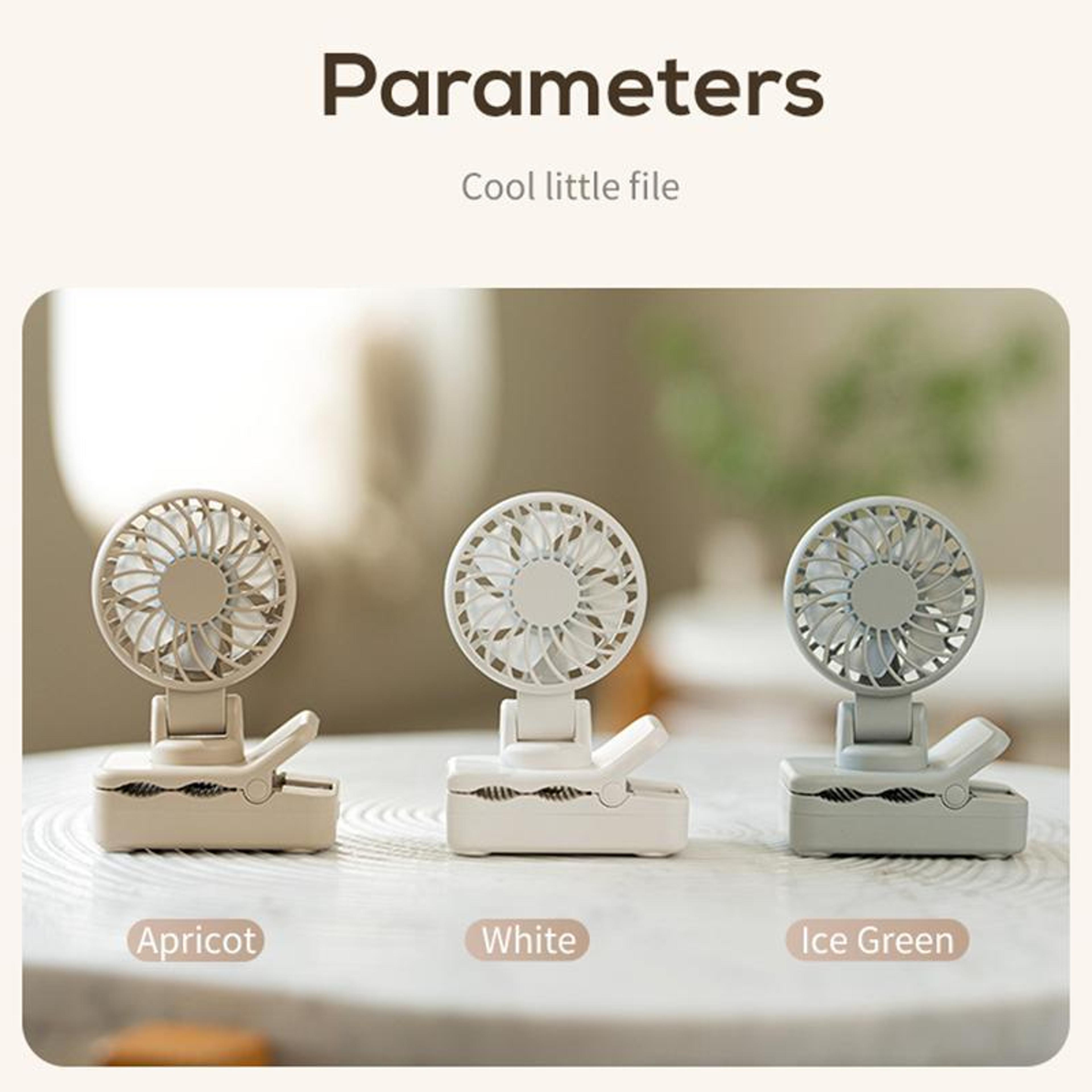 Mini Clip Fan USB Rechargeable Portable Fan With Speeds For Desk Bedside  Travel 5