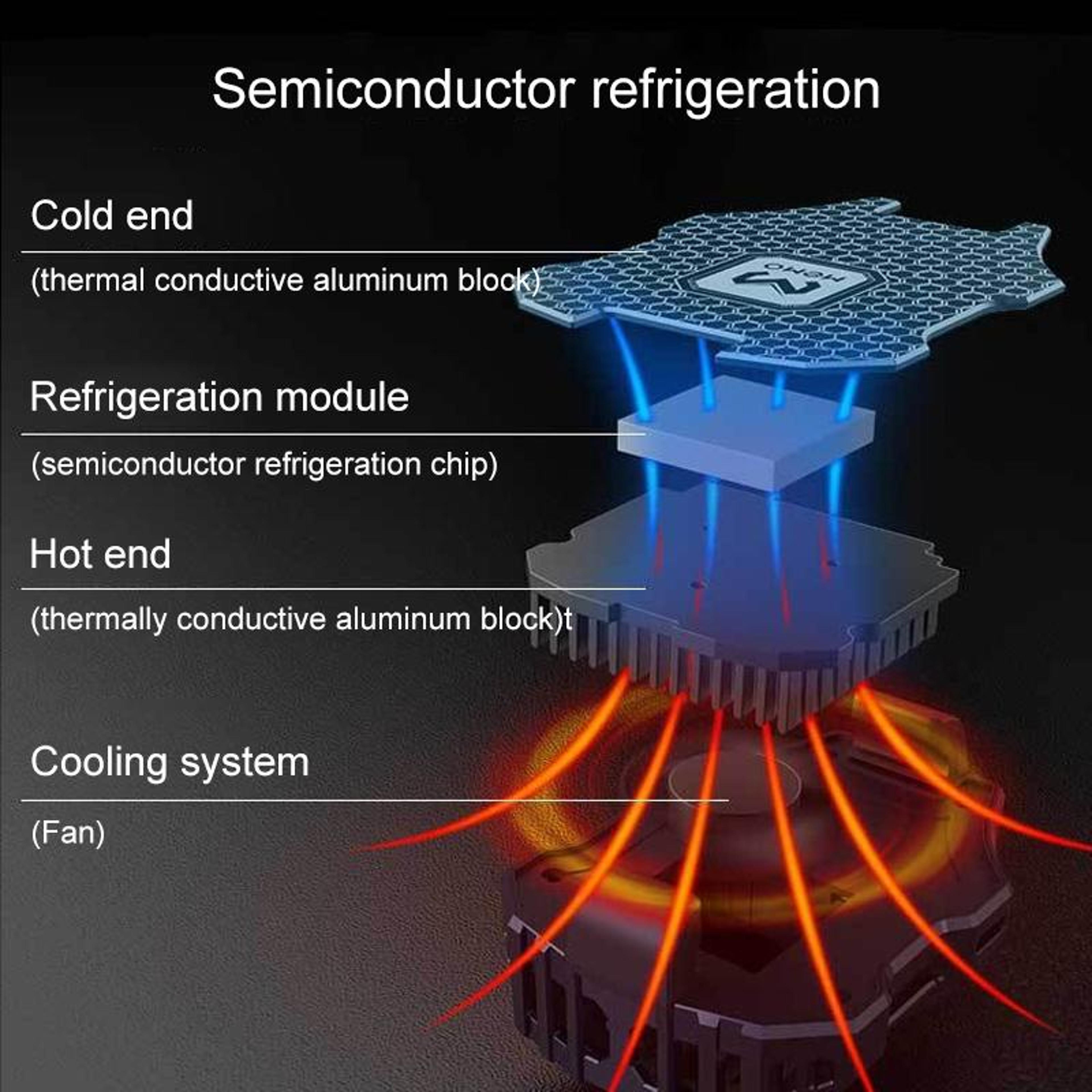 Phone Cooling Fan Semiconductor Mobile Phone Cooler For Gaming And Overheating Protection 2