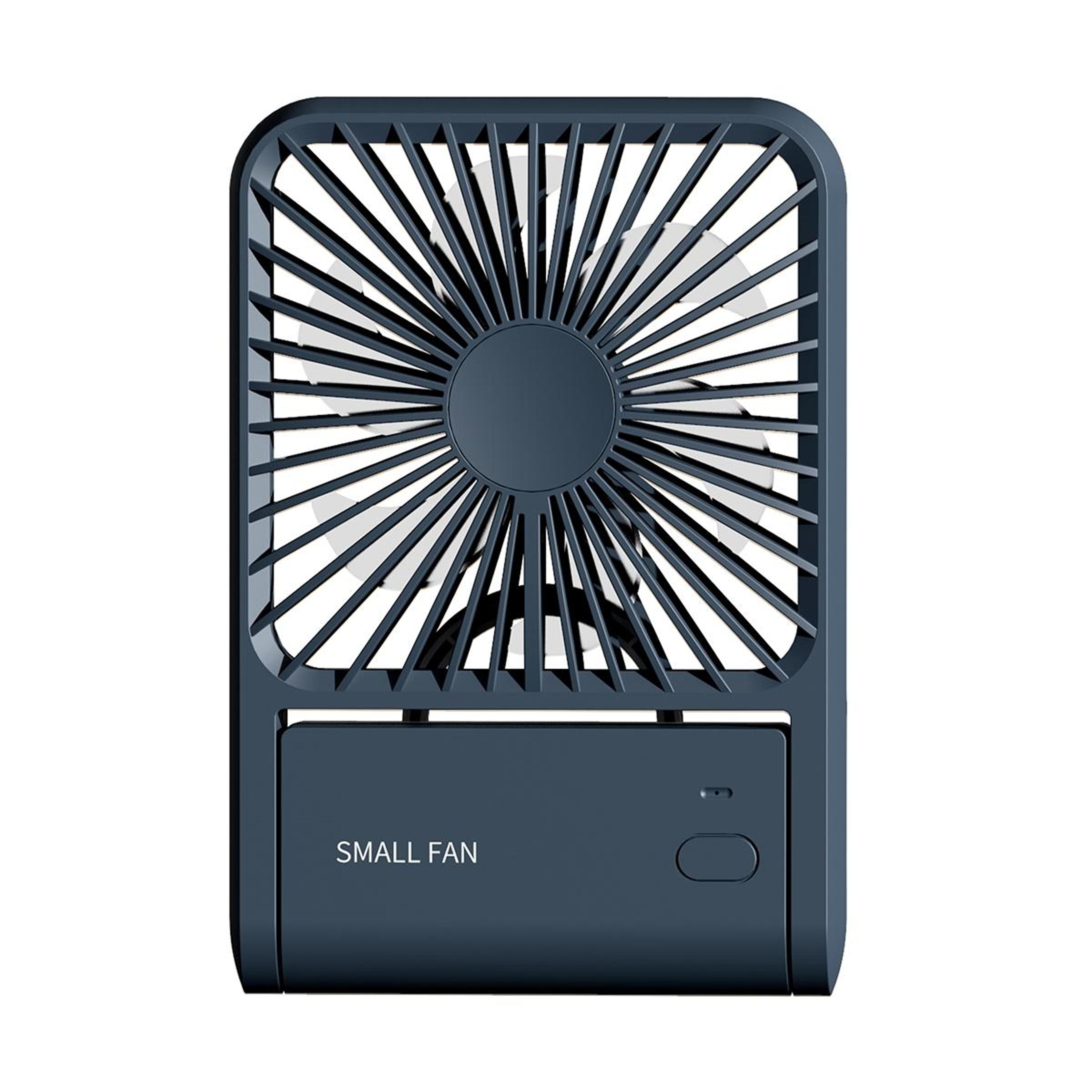 USB Rechargeable Fan Foldable Portable Desk Fan Wall Mounted Mini Cooling Fan 13