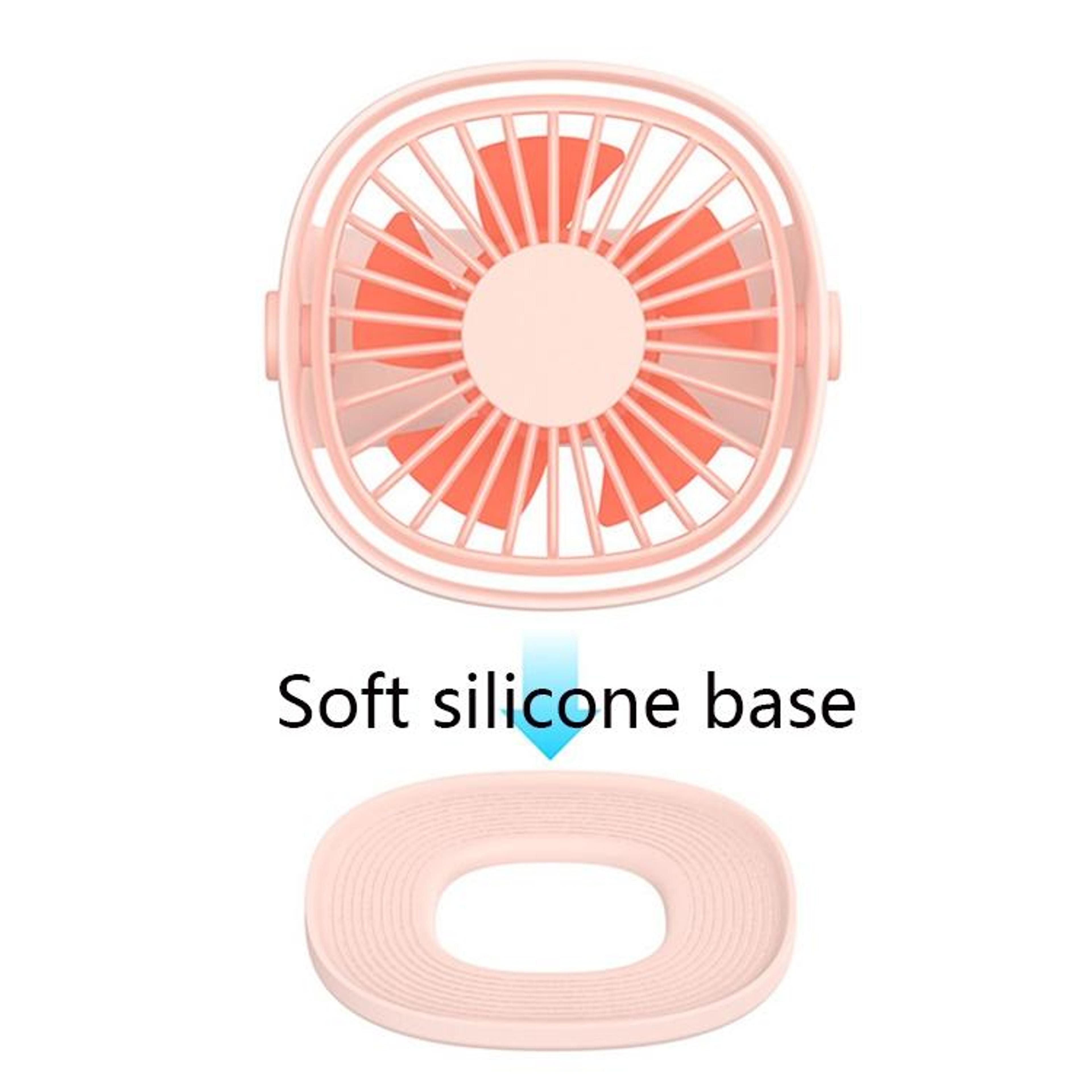 Portable USB Mini Fan Rechargeable Desktop Fan Quiet Handheld Cooling Fan 1