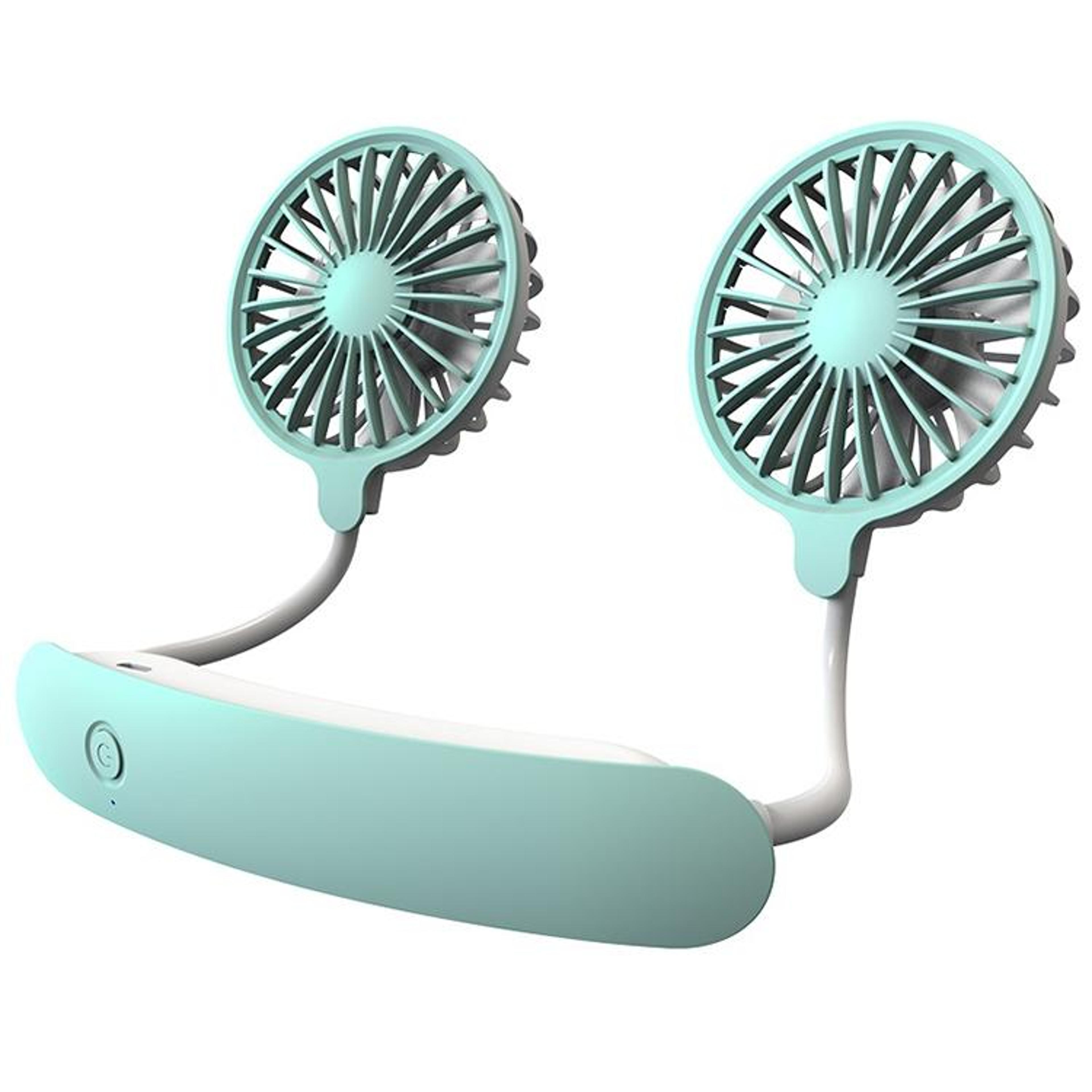 Portable Neck Fan USB Rechargeable Hands Free Personal Cooling Fan With Speeds 9