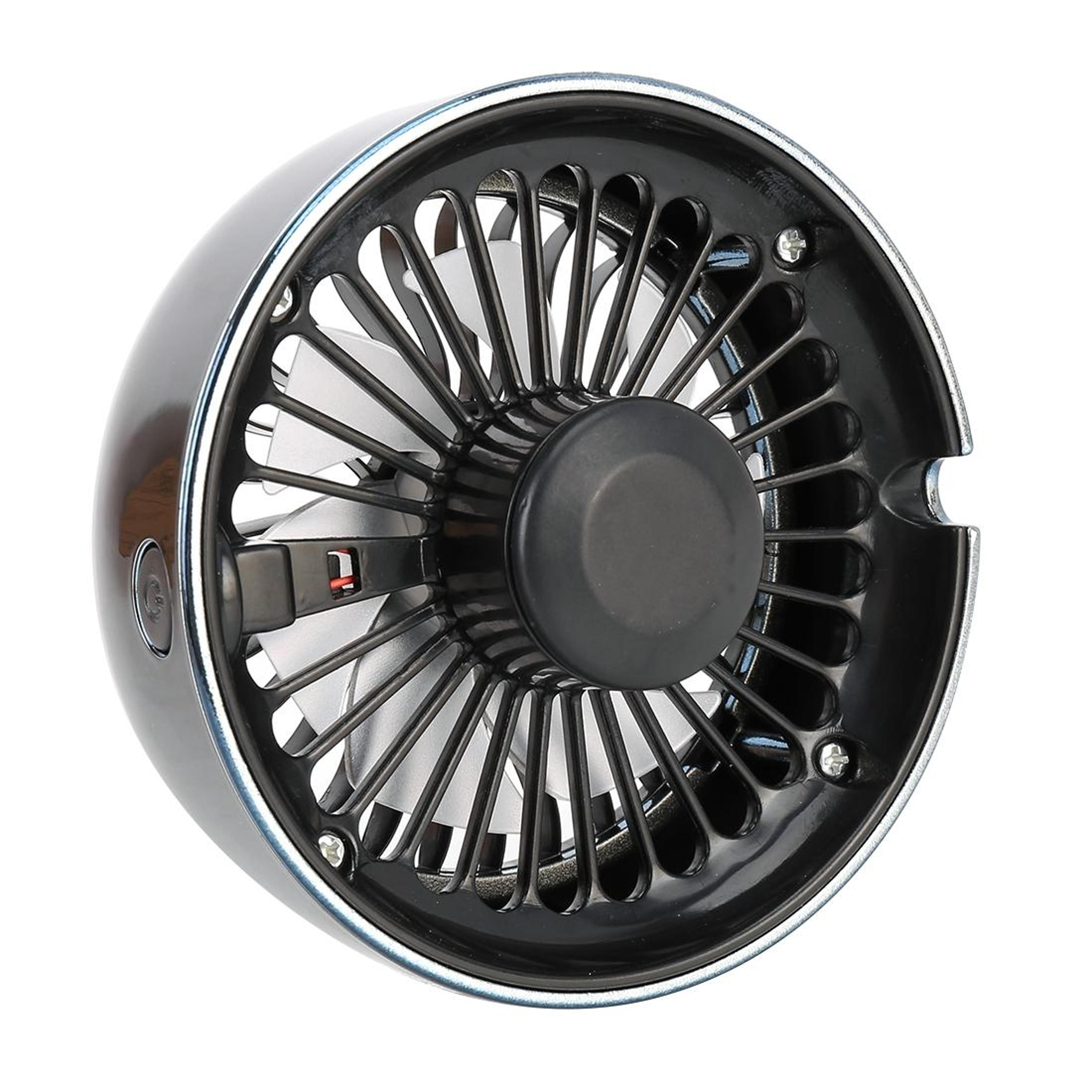 Portable Car Cooling Fan Dashboard Air Circulation Fan With Base For Cars Trucks And RVs 4