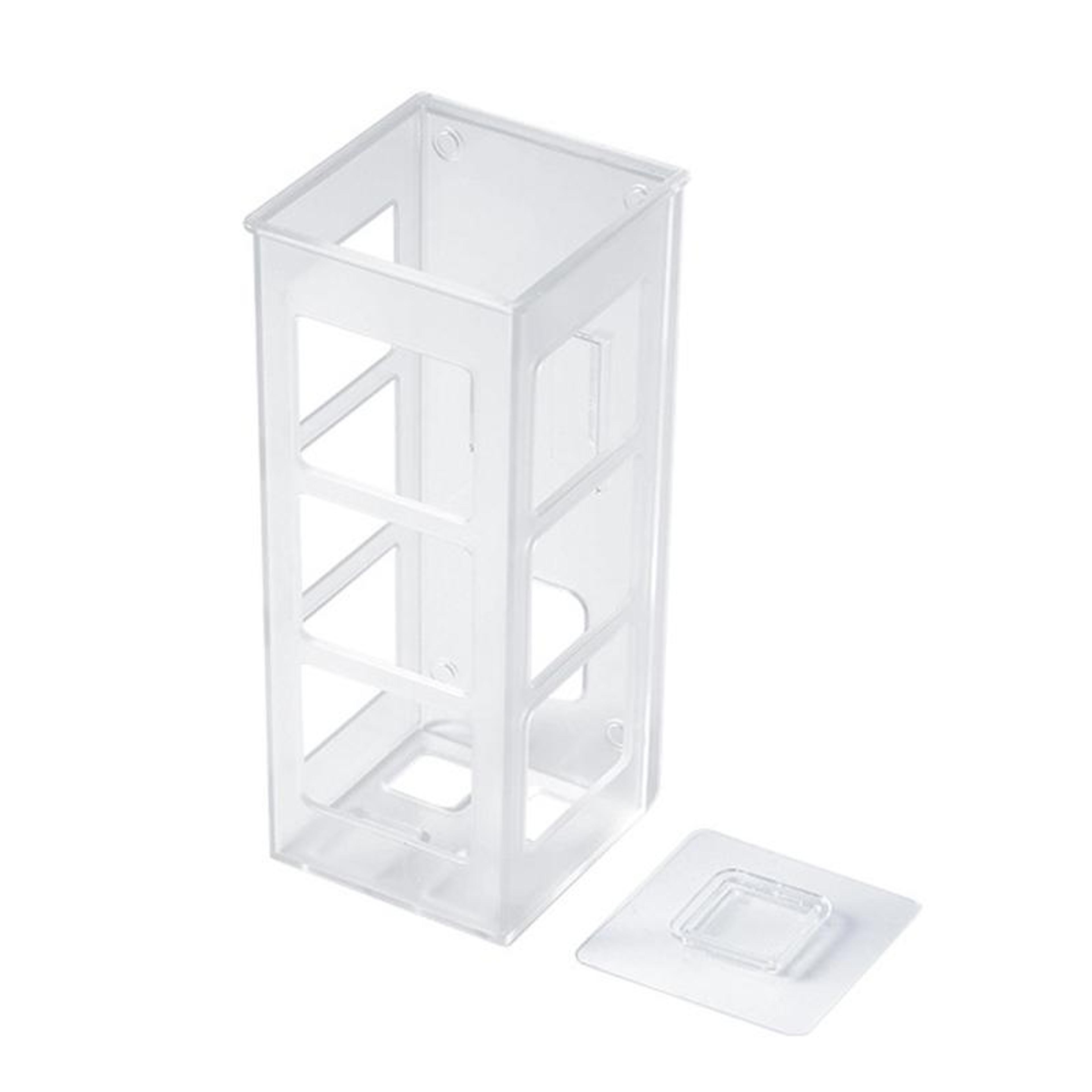 Wall Mounted Curling Iron Holder Hair Tool Organizer Bathroom Storage Rack 8