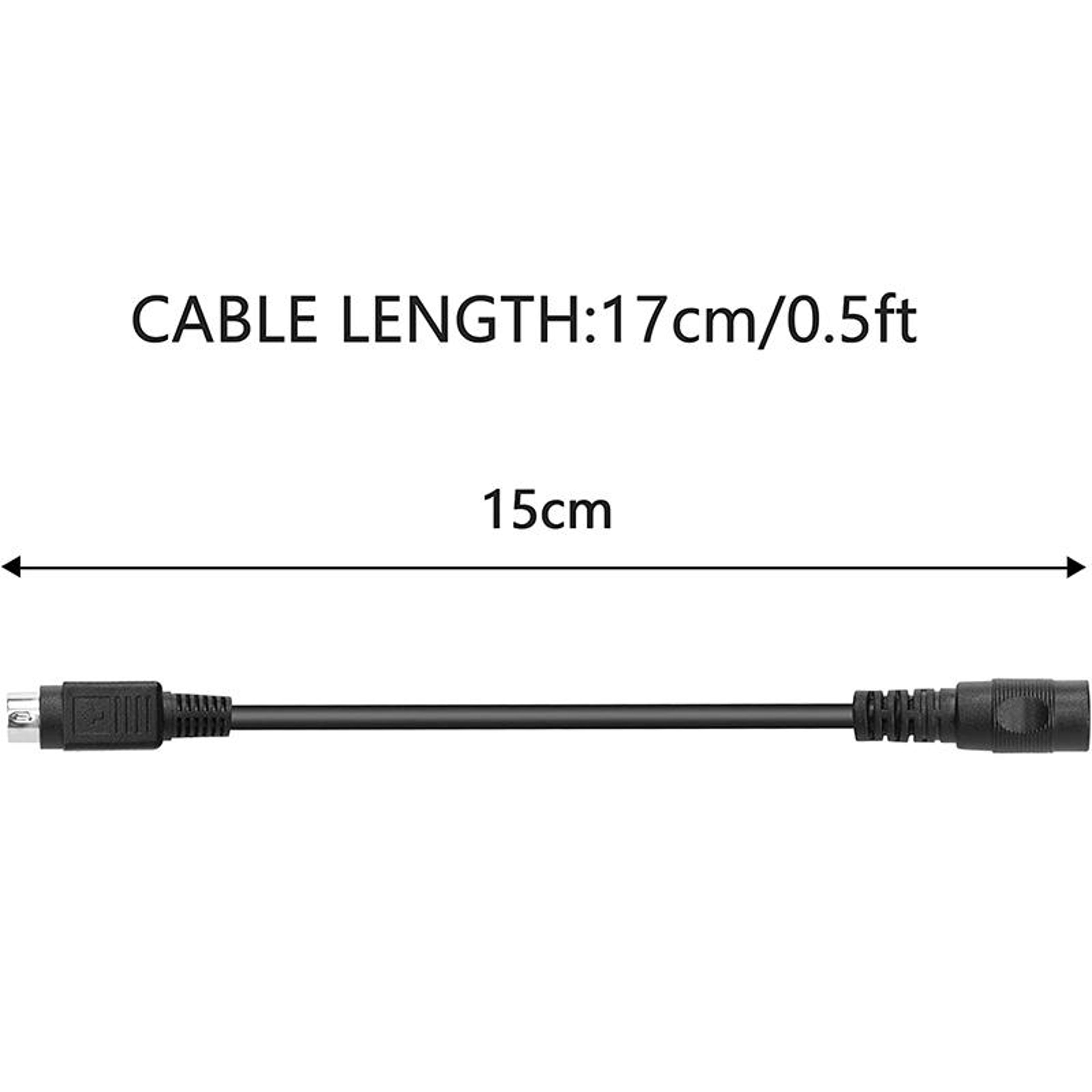 4 Pin DIN To DC Power Connection Cable DC Power Adapter Cable 3