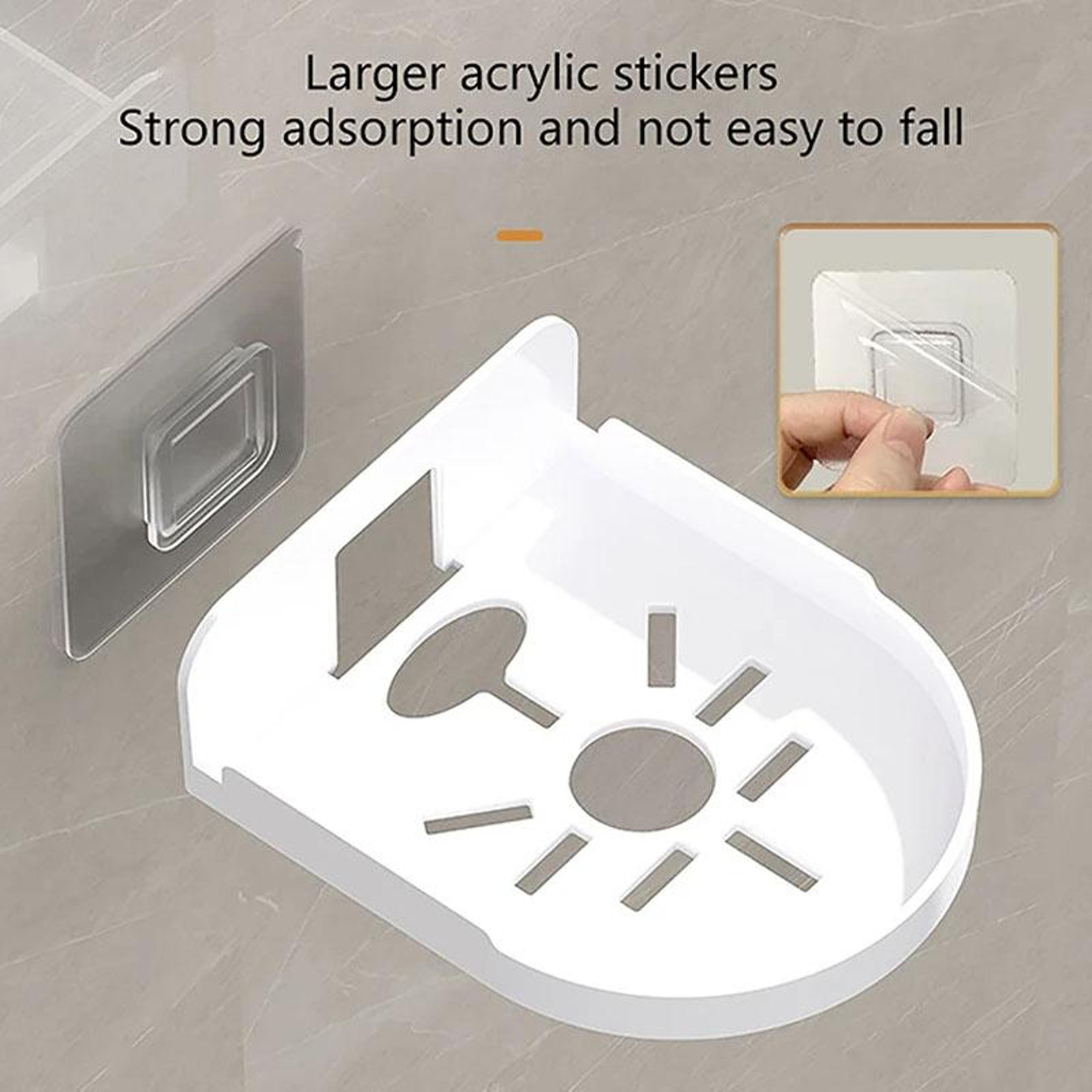 Traceless Wall Mount Camera Shelf No Drill Security Camera Bracket For Router And Smart Home Device 8