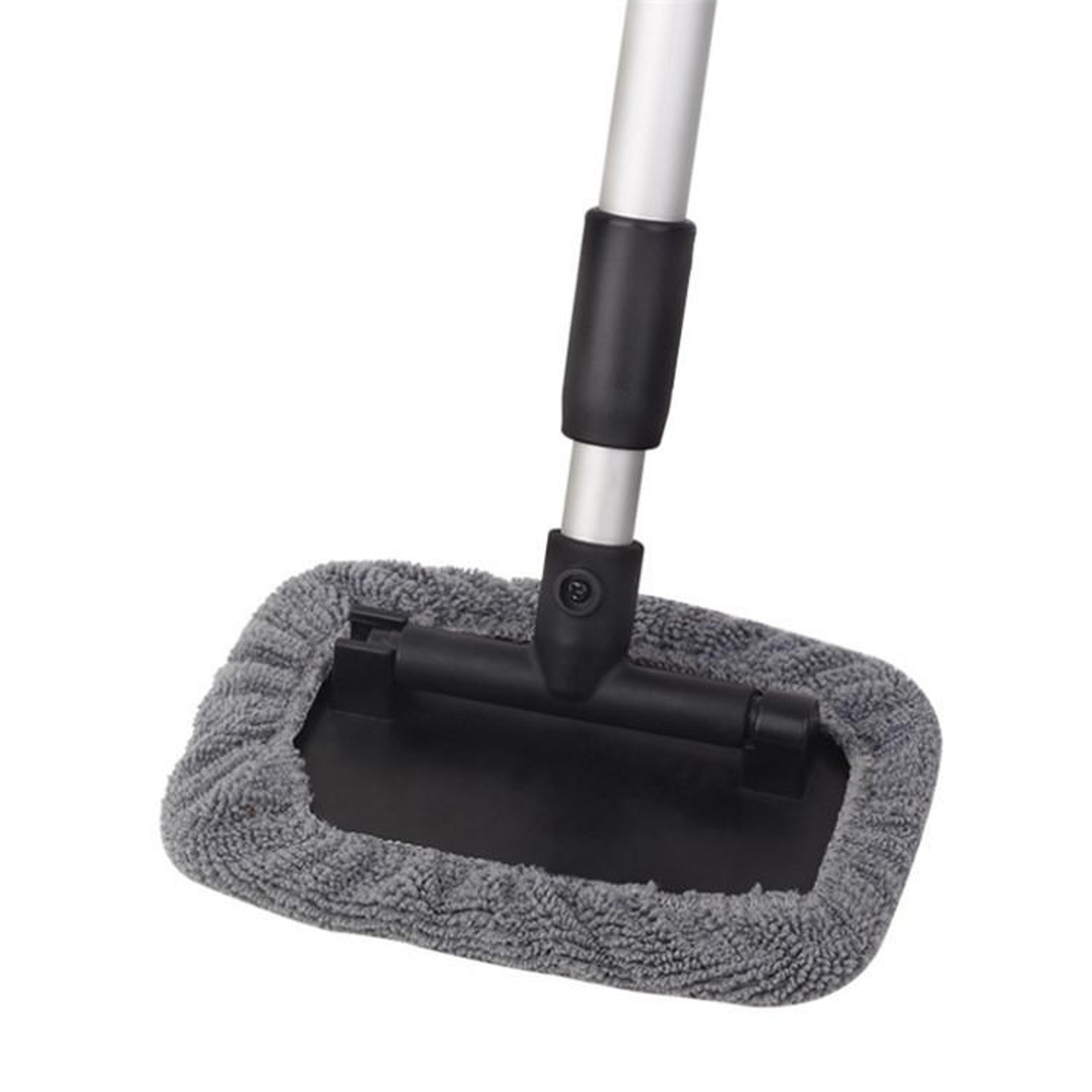 Telescopic Windshield Cleaner With Car Window Cleaning Brush And Microfiber Glass Wiper 3