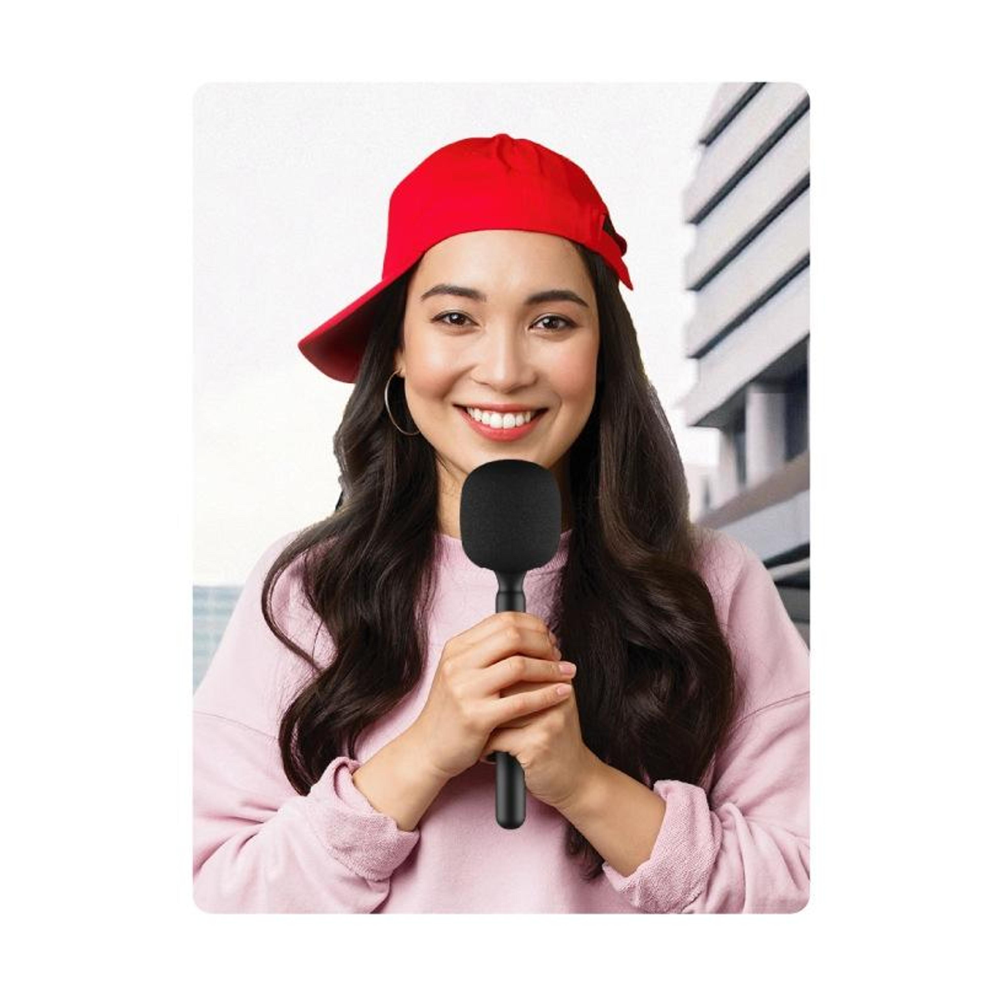 Mic Handle Wireless Microphone Interview Handle For Rode Wireless GO And Relacart 6