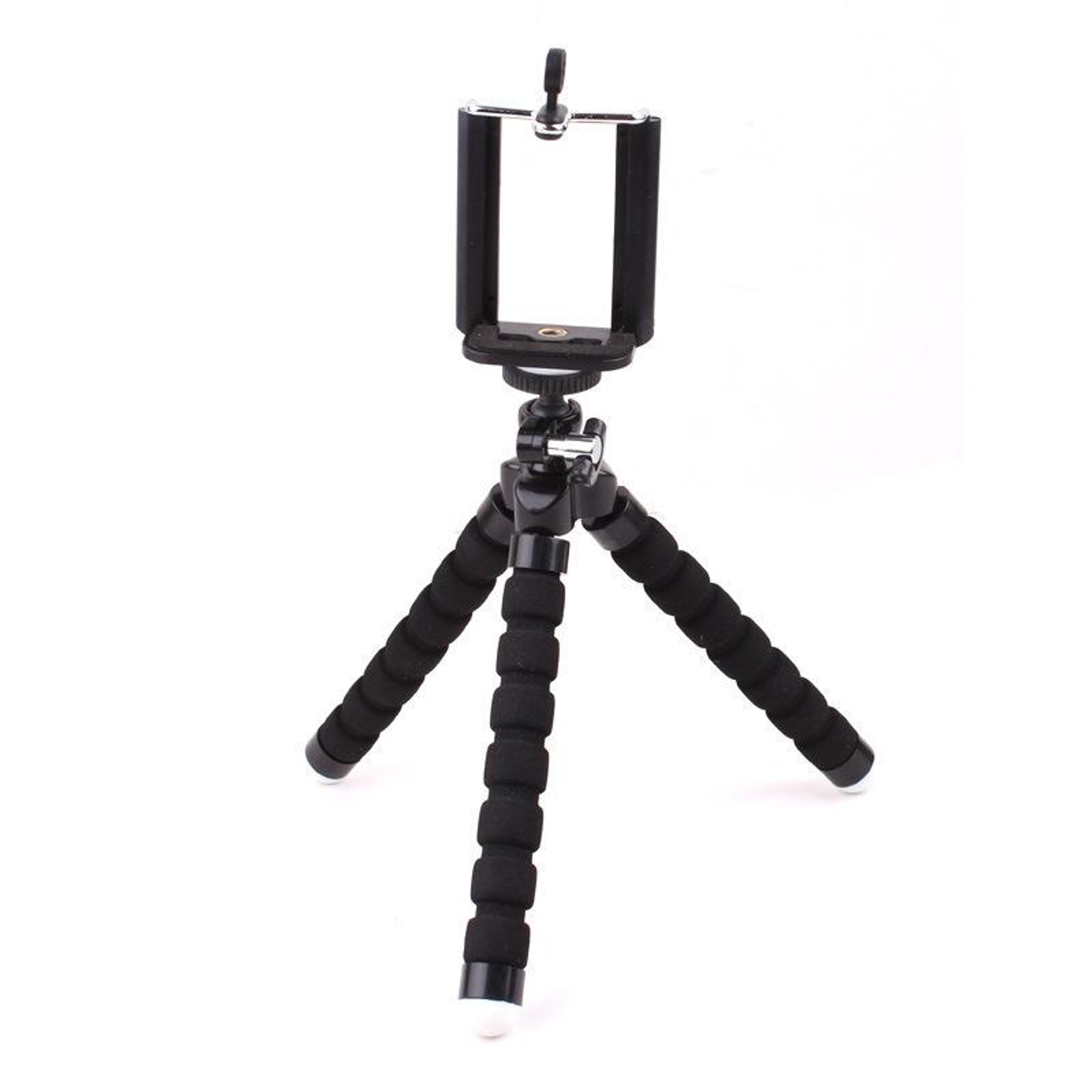 Flexible Phone Tripod With Octopus Tripod Legs Universal Mobile Phone Stand 7