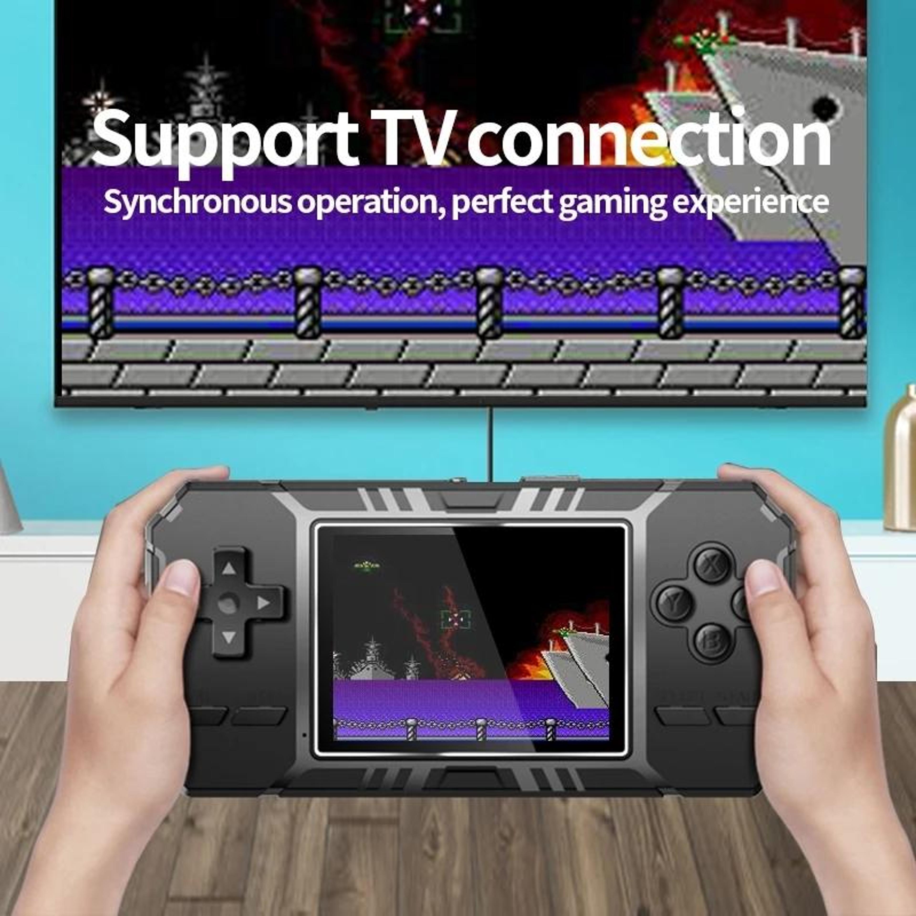 Retro Handheld Game Console With 520 Built In Games Screen Portable Gaming System 5