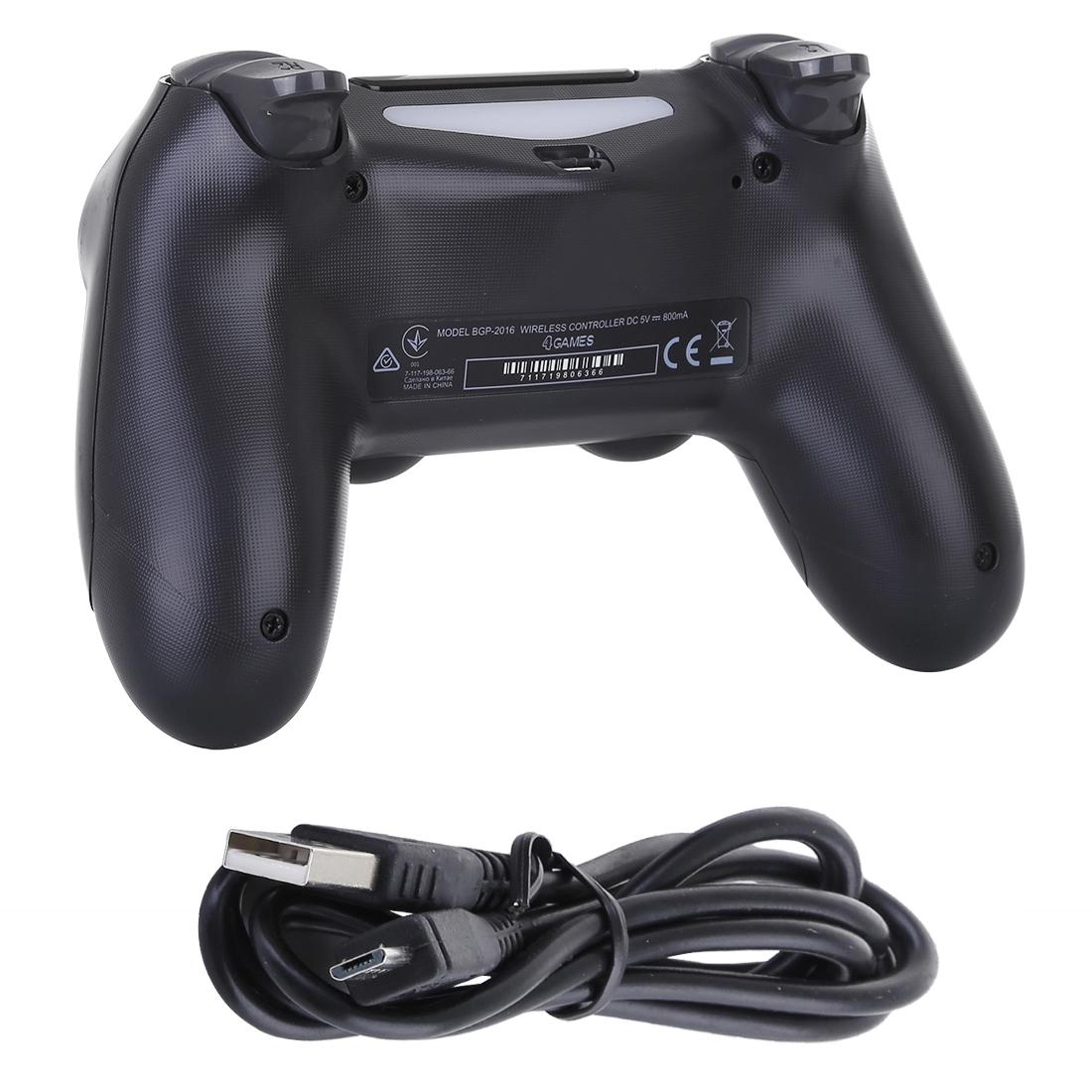 Wireless Bluetooth PS4 Controller With Touchpad Dual Vibration And Snowflake Buttons 1