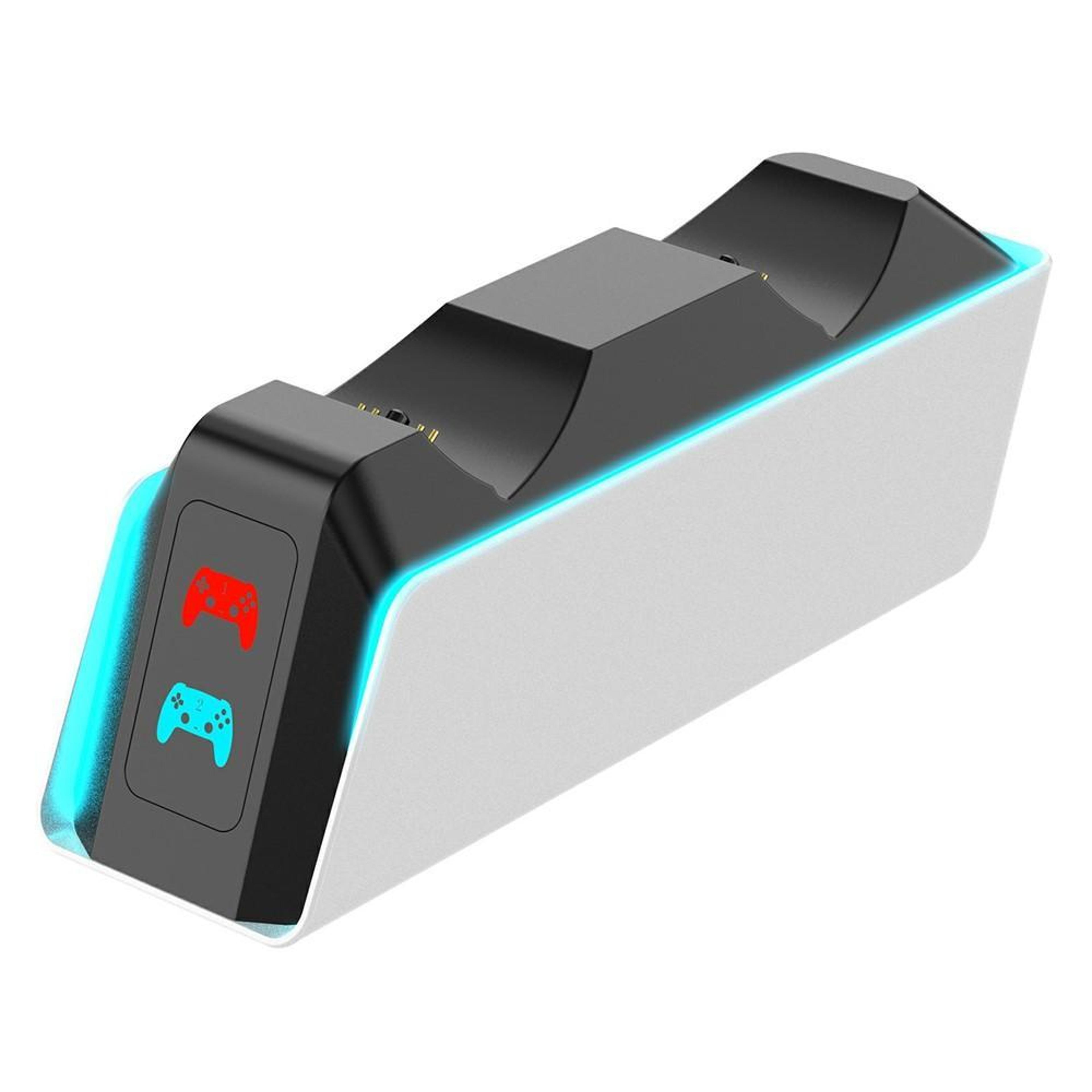PS5 Controller Charging Station With 9 RGB Light Modes Fast Charger Dock For PS5 PS5 Slim PS5 Pro A 4