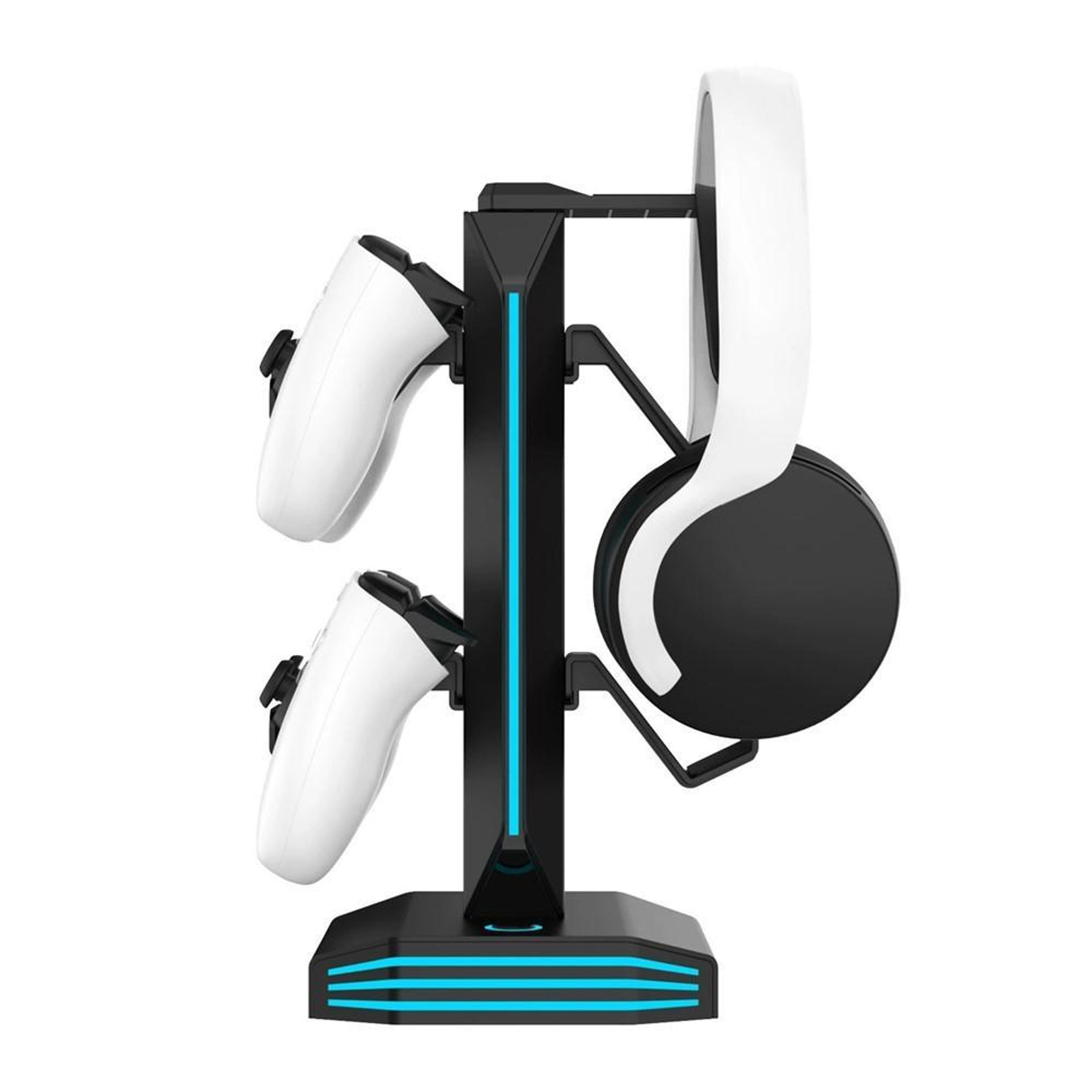 Gaming Headphone Stand With USB Charging And Controller Holder 8