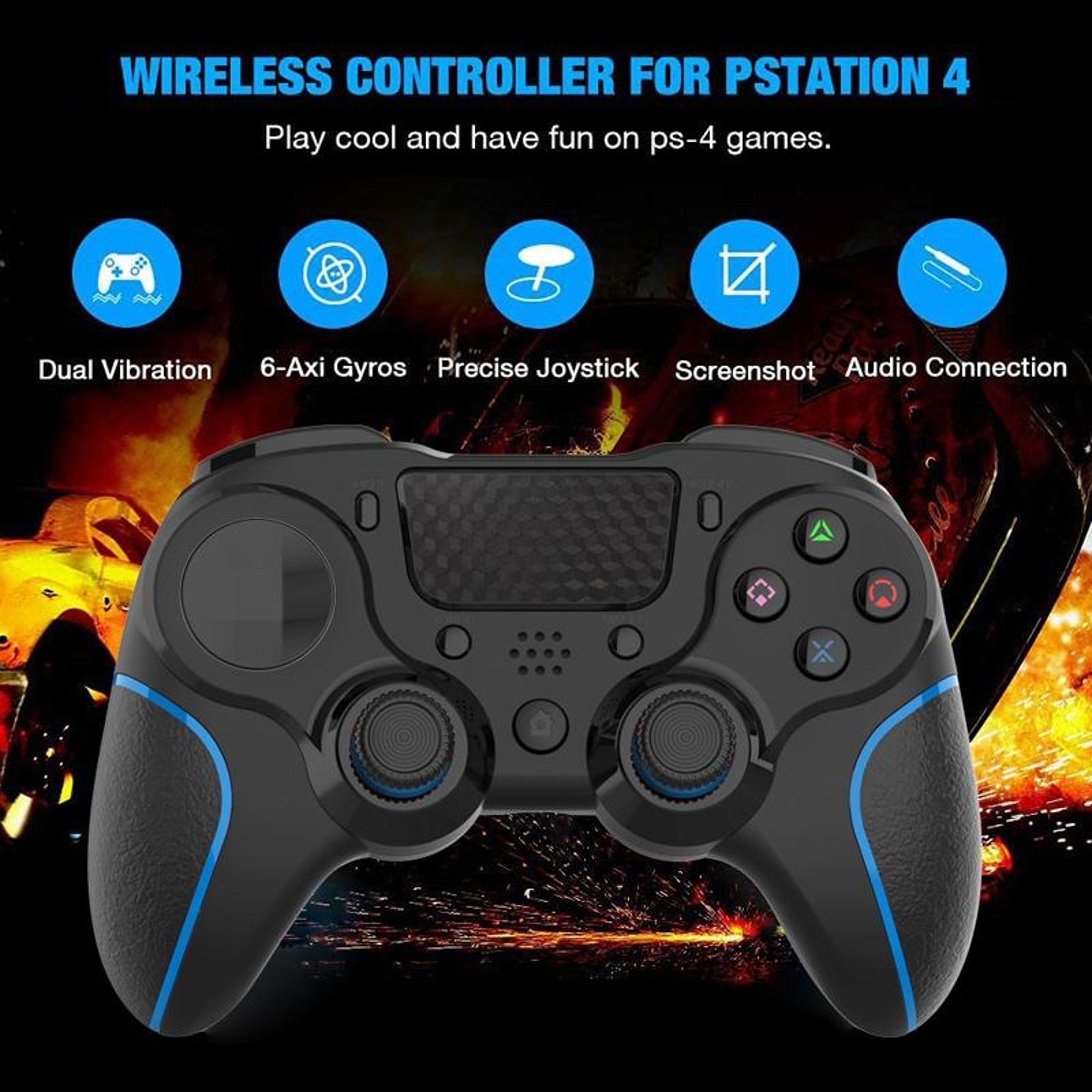 Bluetooth Gamepad Controller With Back Keys For PS4 Pro PC Gaming 3