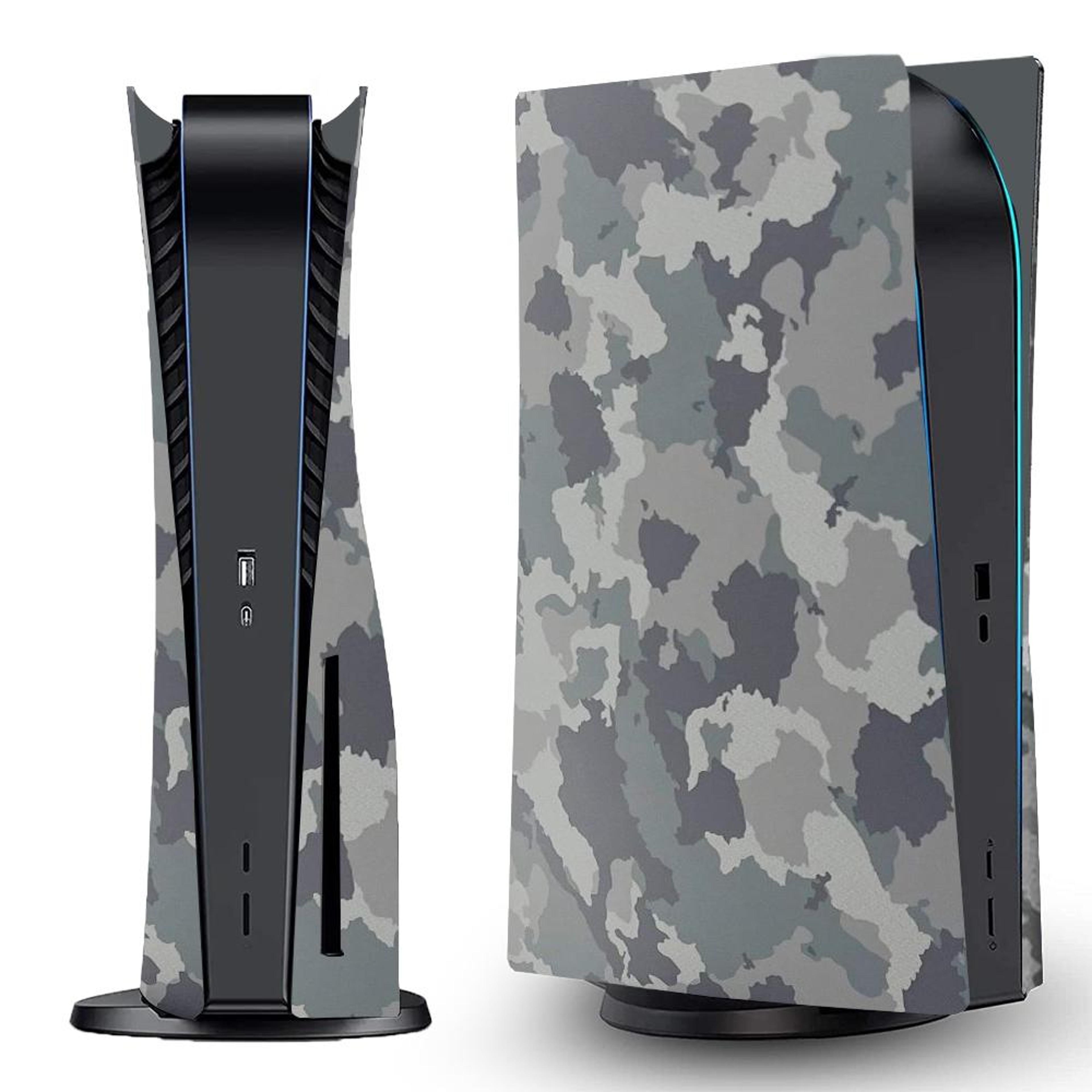 Camouflage PS5 Protective Cover For CD Version Console With Stylish Full Shell Design 0