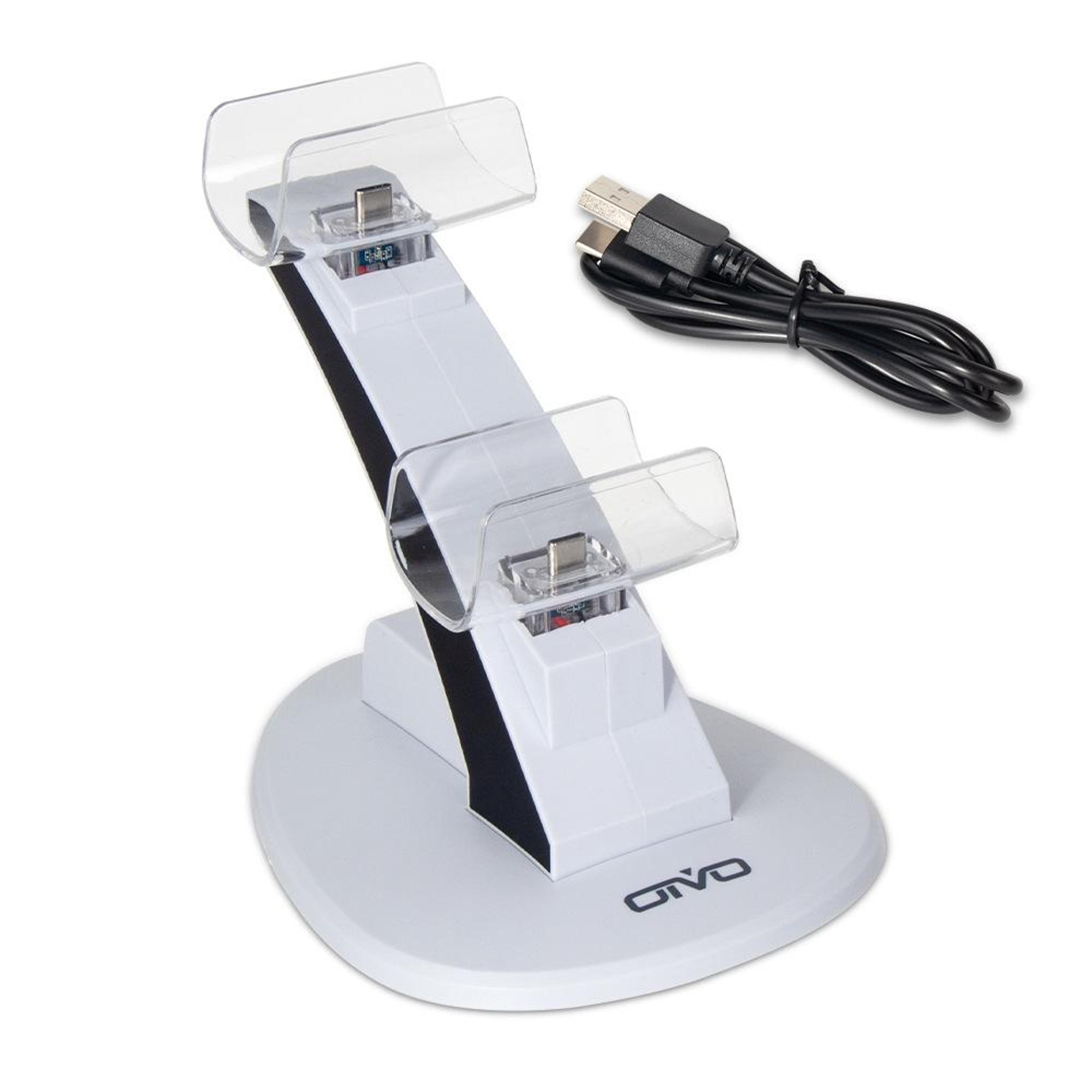 OIVO PS5 Controller Charger DualSense Charging Dock Dual Controller Charging Station 5