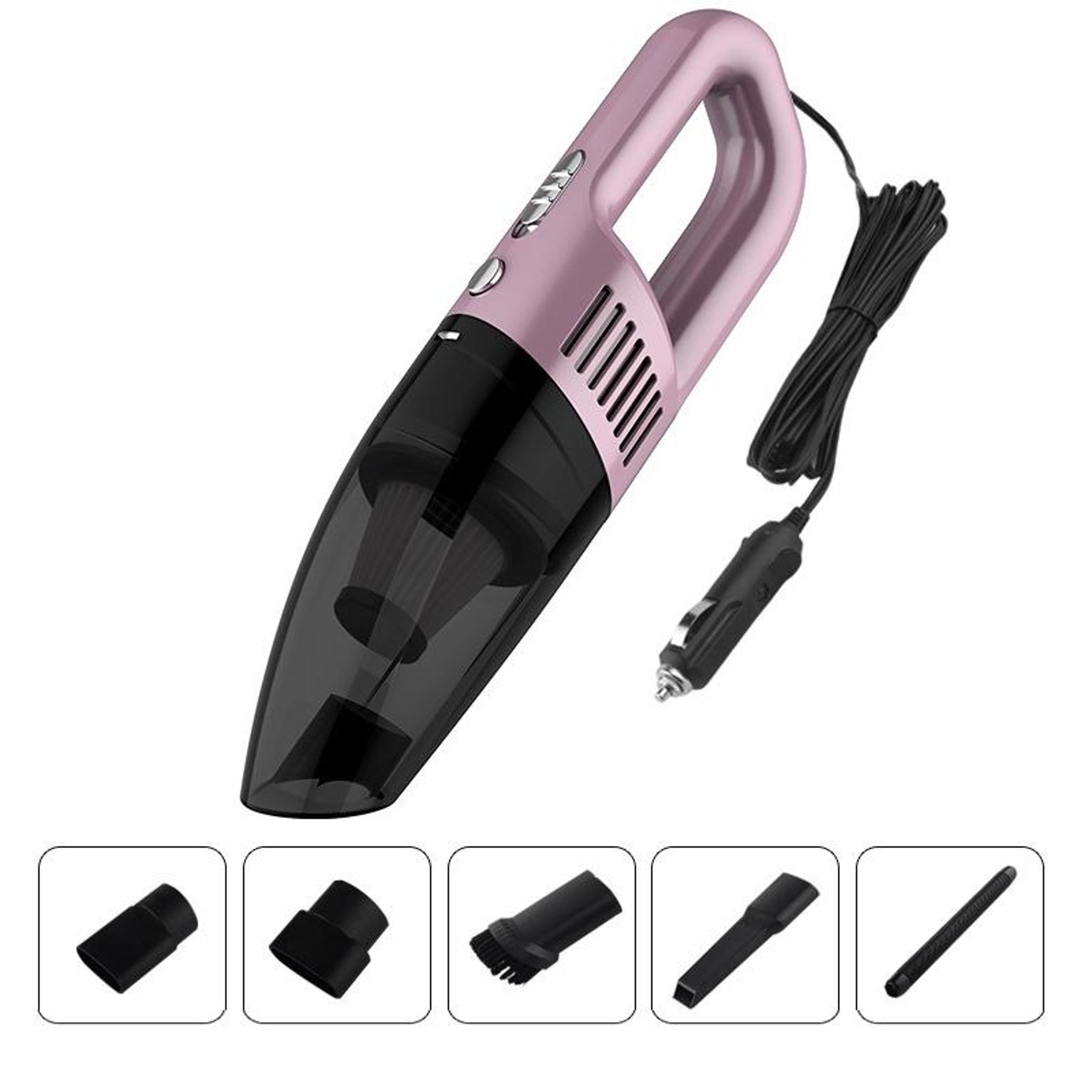 Portable Car Vacuum Cleaner High Power Handheld Vacuum With Wired Strong Suction 6