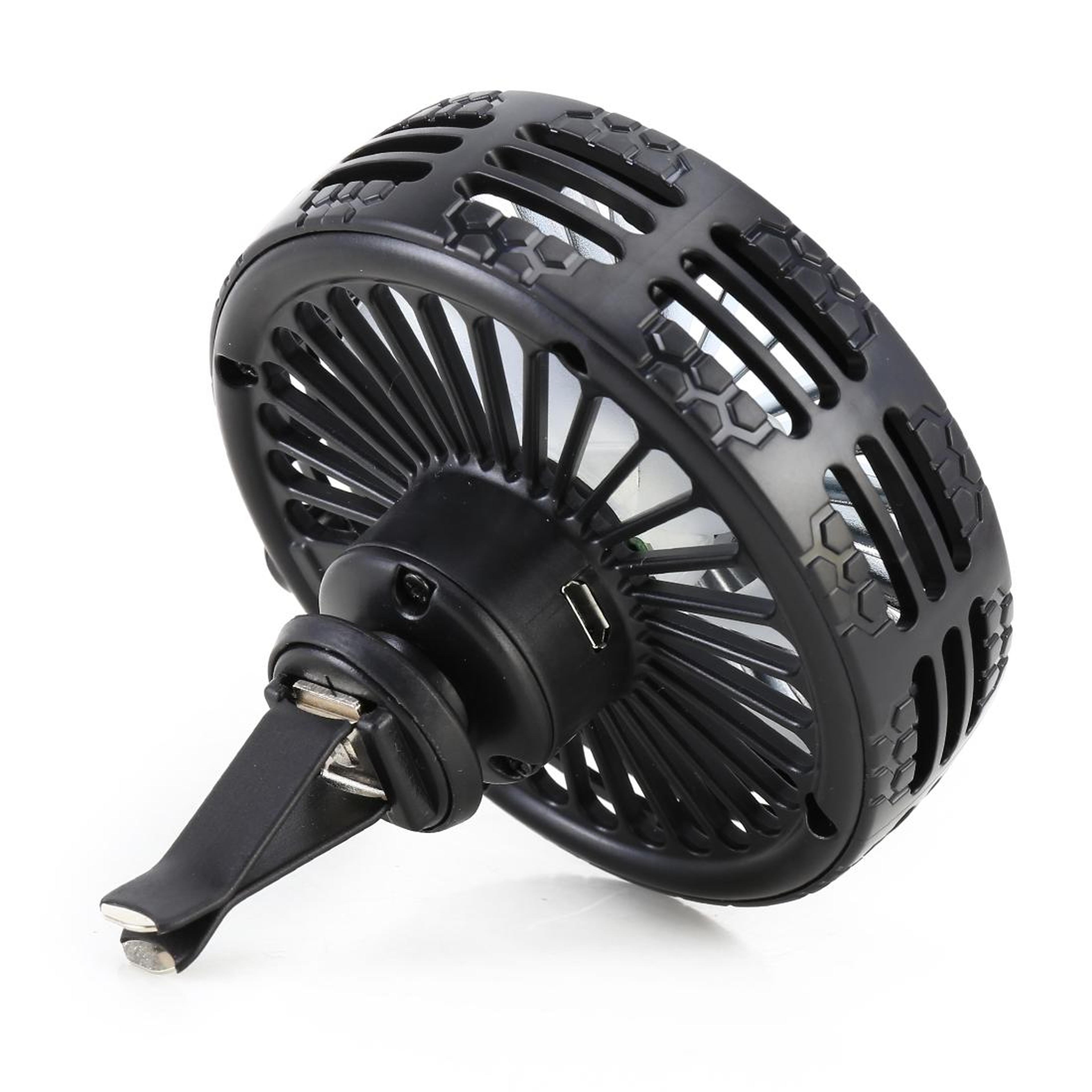 Portable Car Cooling Fan USB Car Air Outlet Fan With Speed Settings 9
