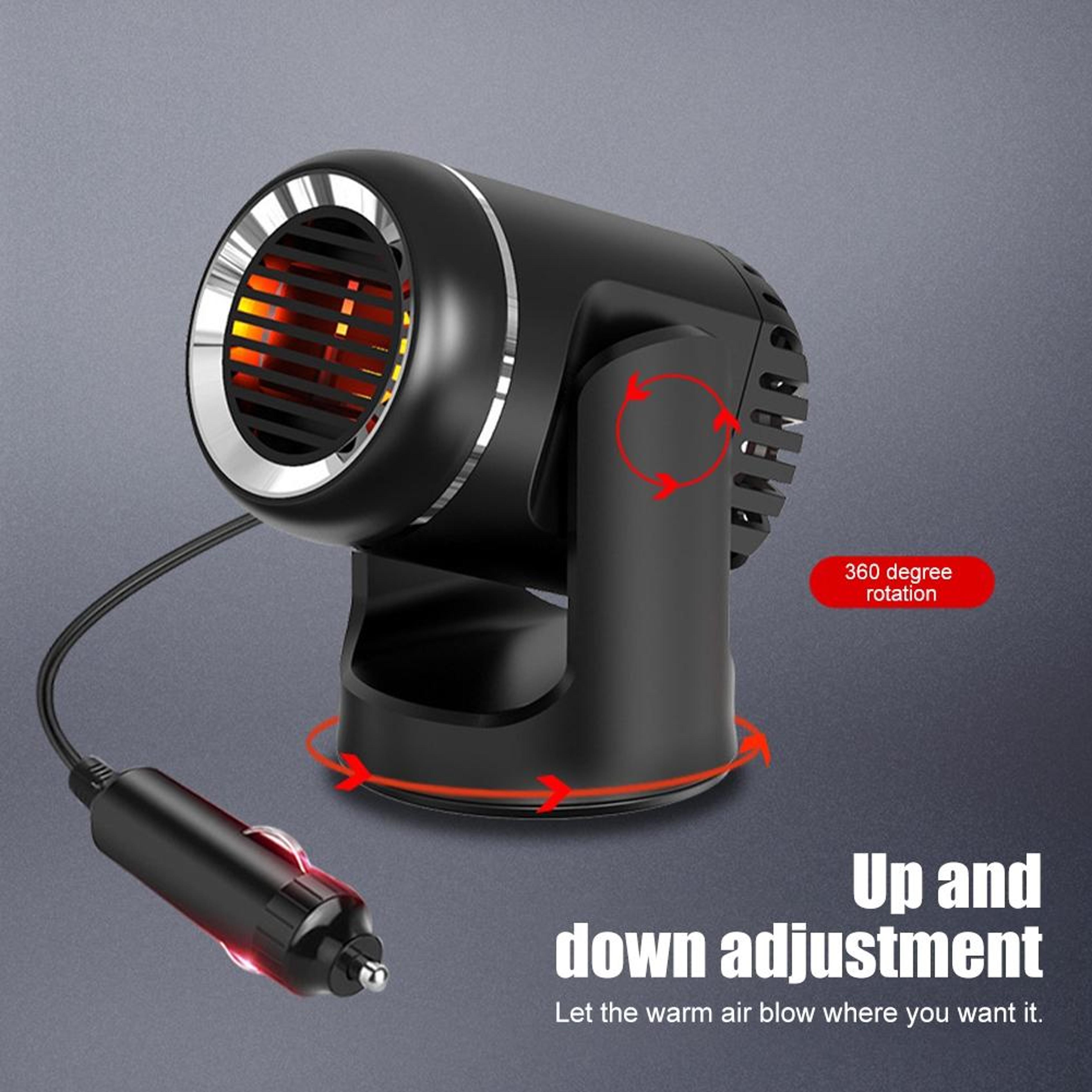 Car Heater Fan Portable Car Defroster And Cooling Windshield Defogger 2