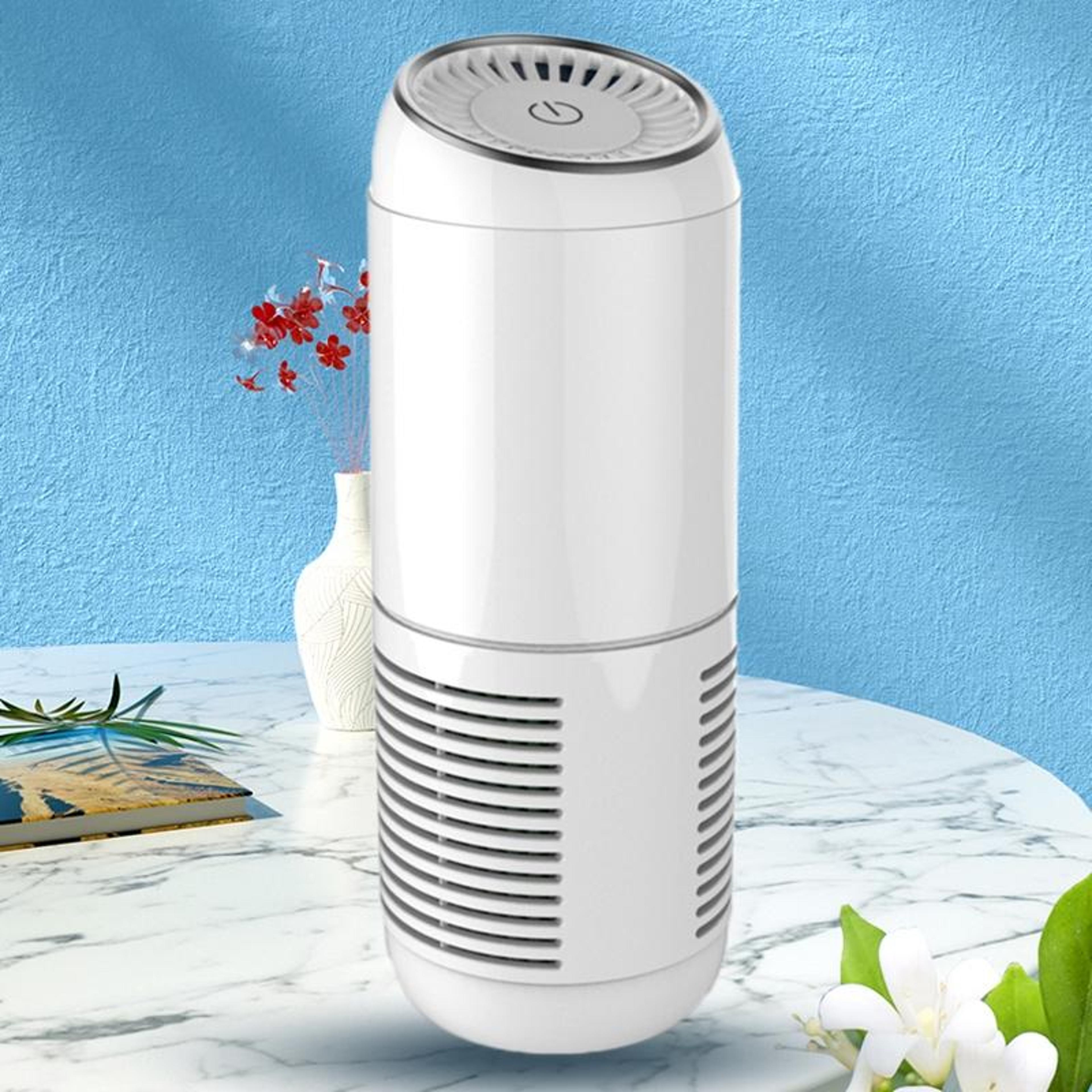 Car Air Purifier With HEPA Filter And Negative Ion Air Cleaner For Desktop And Vehicle 1