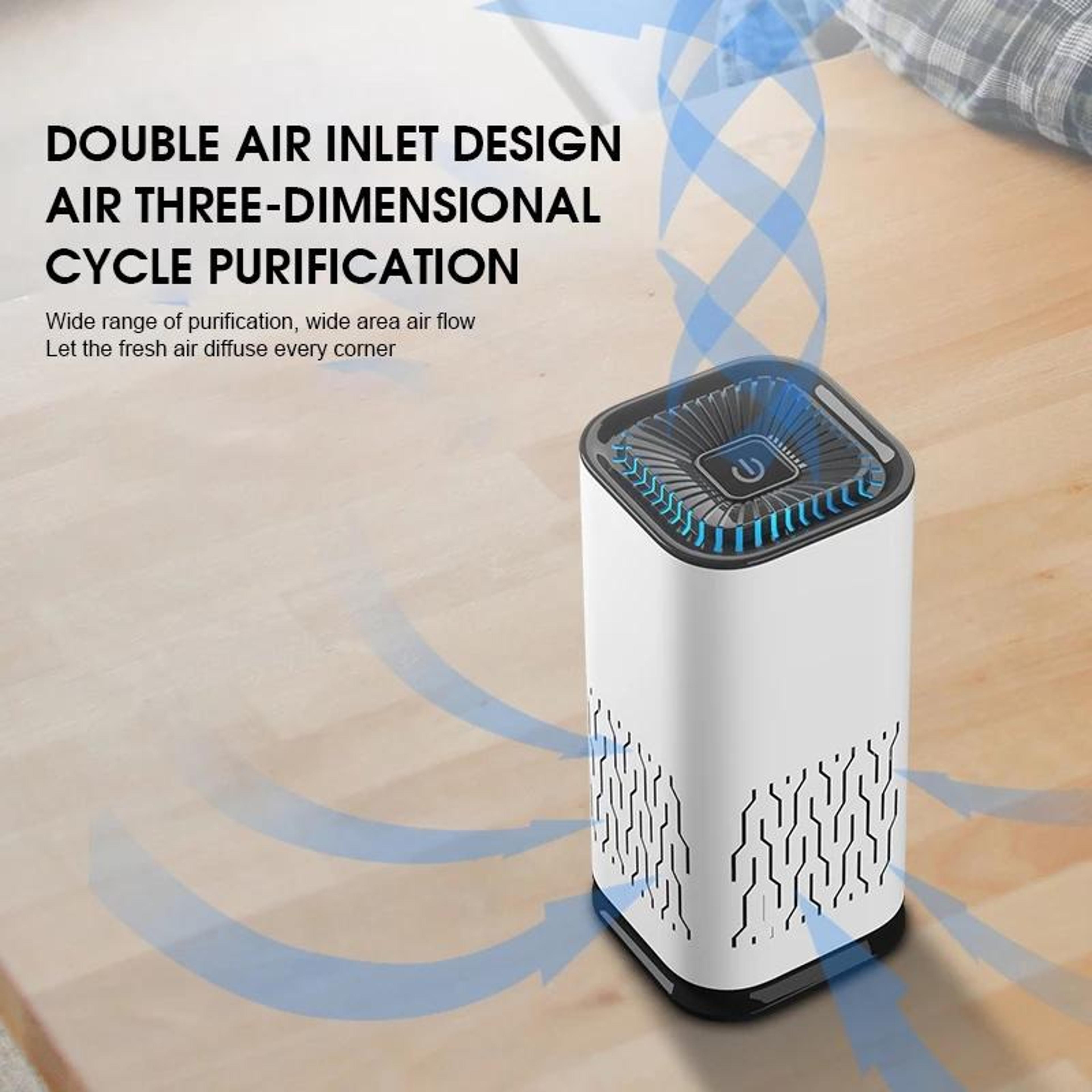 Car Air Purifier USB Negative Ion Air Purifier Portable Air Cleaner For Fresh Odor Free Driving 3