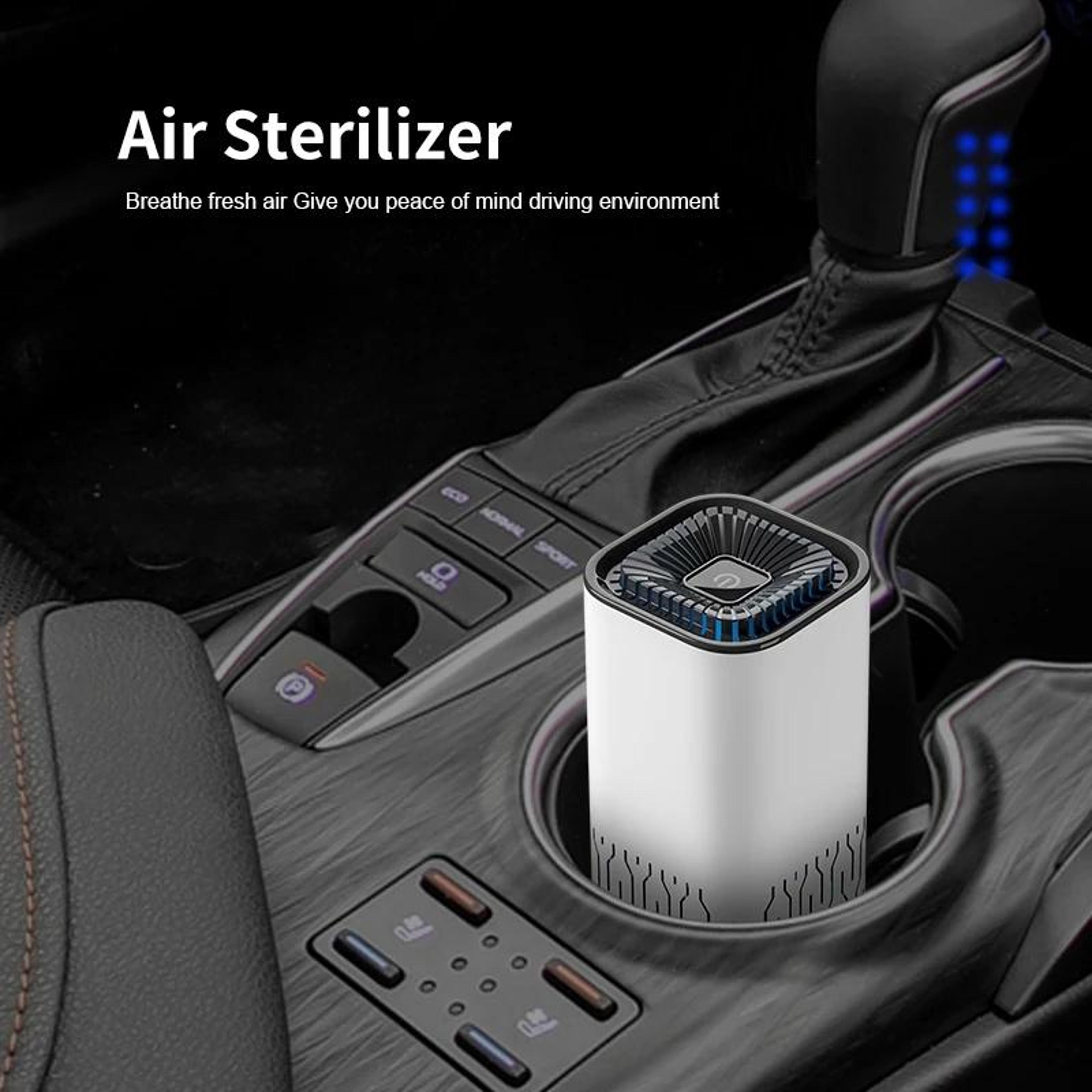 Car Air Purifier USB Negative Ion Air Purifier Portable Air Cleaner For Fresh Odor Free Driving 6