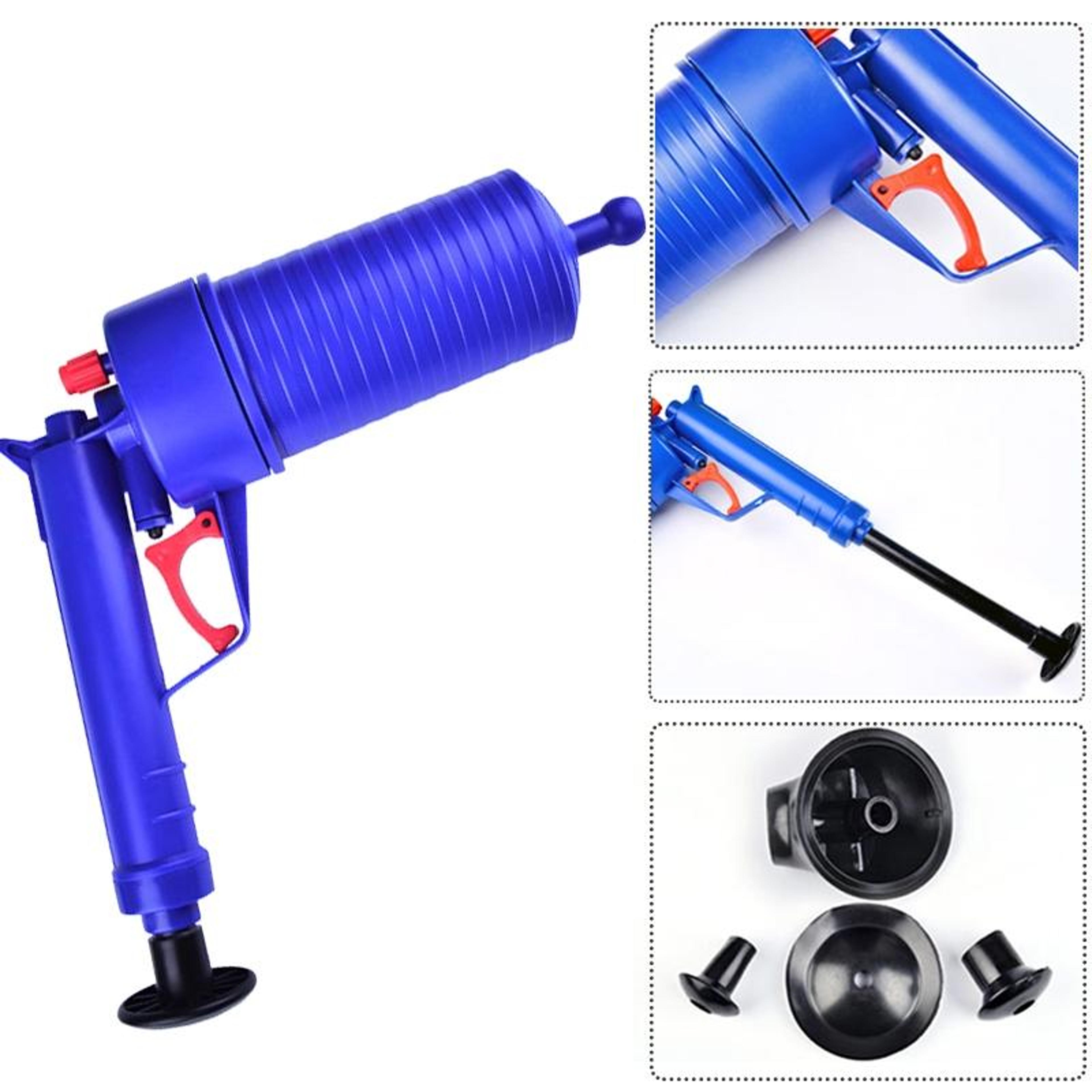 High Pressure Drain Blaster Air Powered Drain Cleaner For Toilets Sinks And Clogged Pipes 3