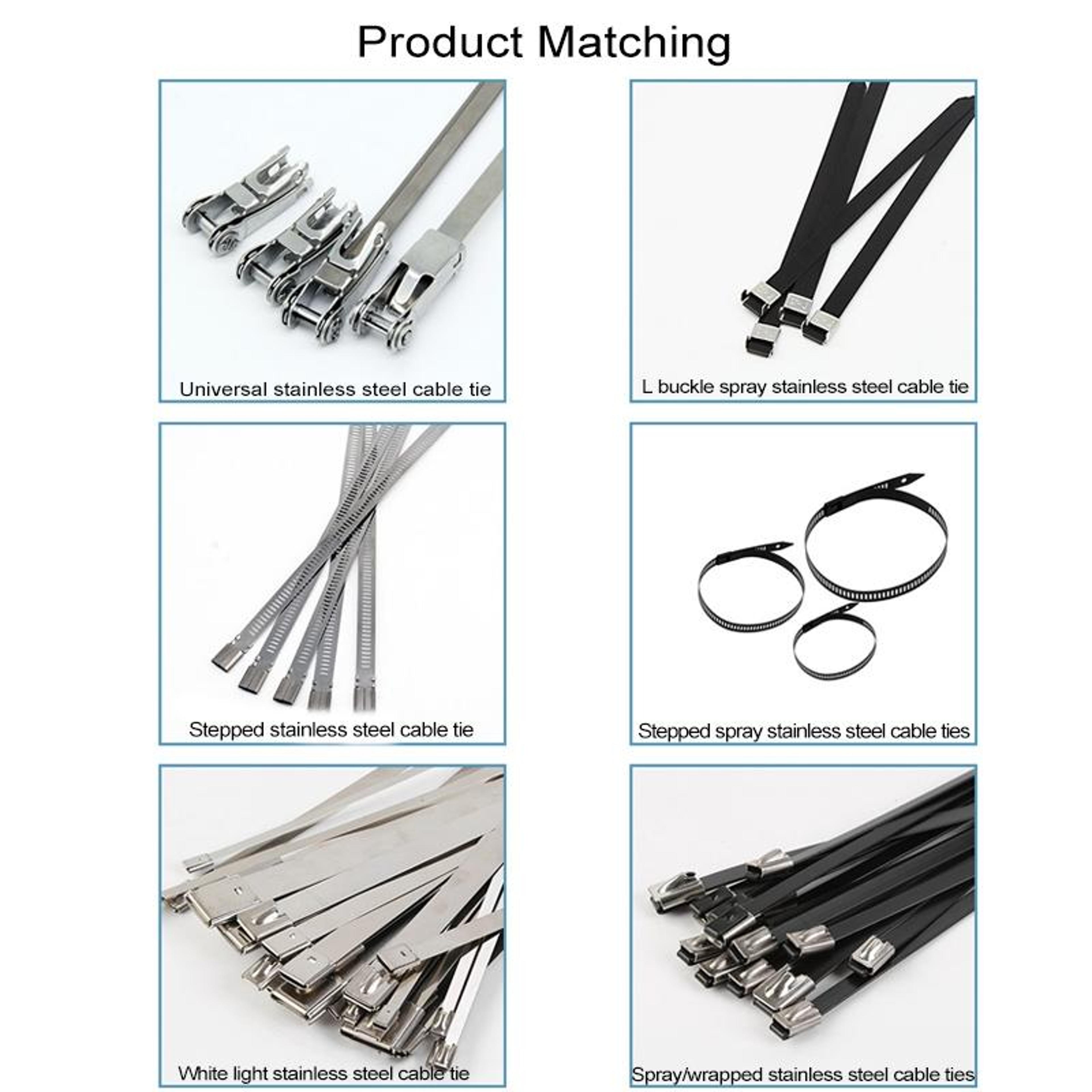 Heavy Duty Stainless Steel Cable Tie Tool Automatic Cable Tie Gun With Tension Control And Auto Cut 7