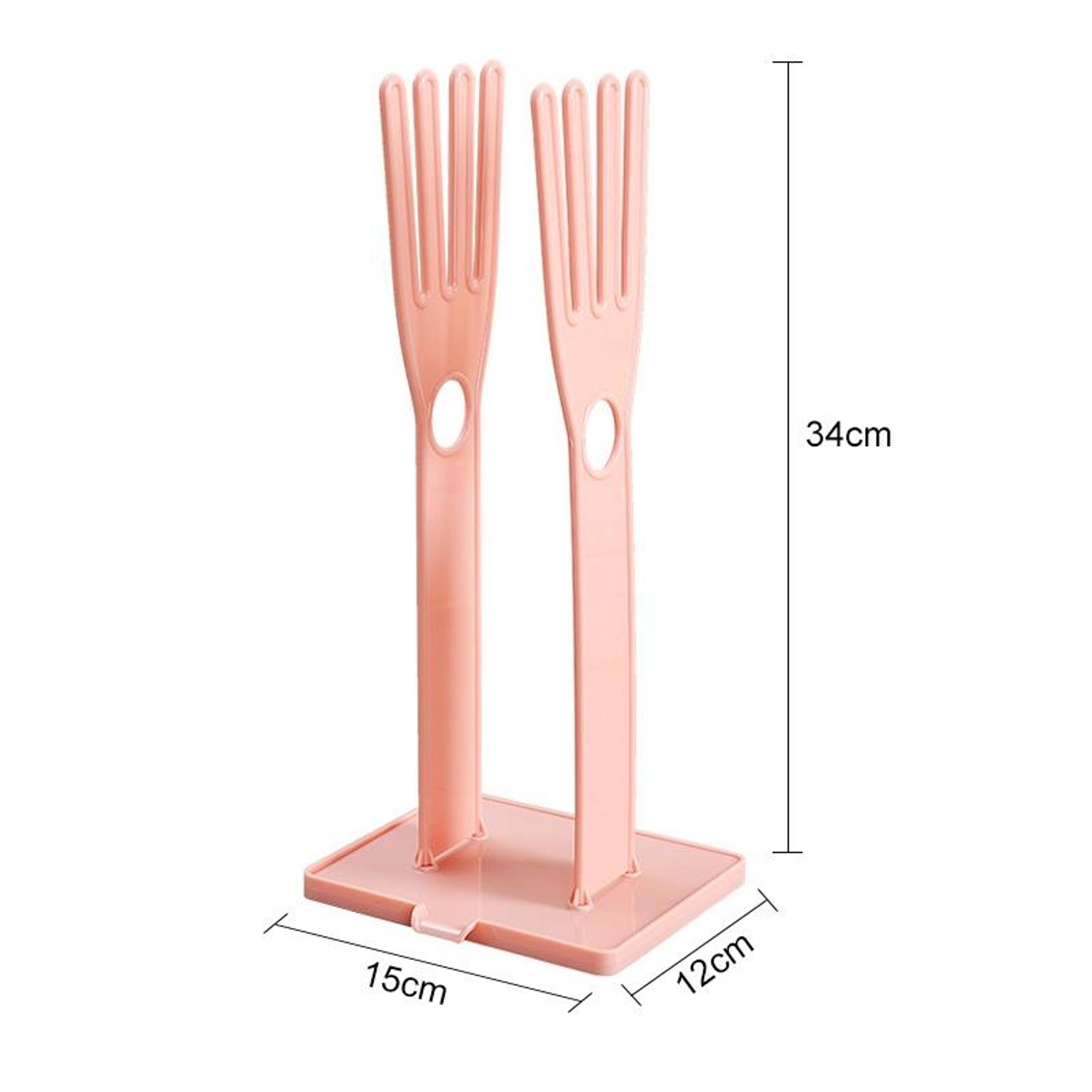 Portable Glove Drying Rack Kitchen Storage Rack With Drainage Countertop Organizer 7