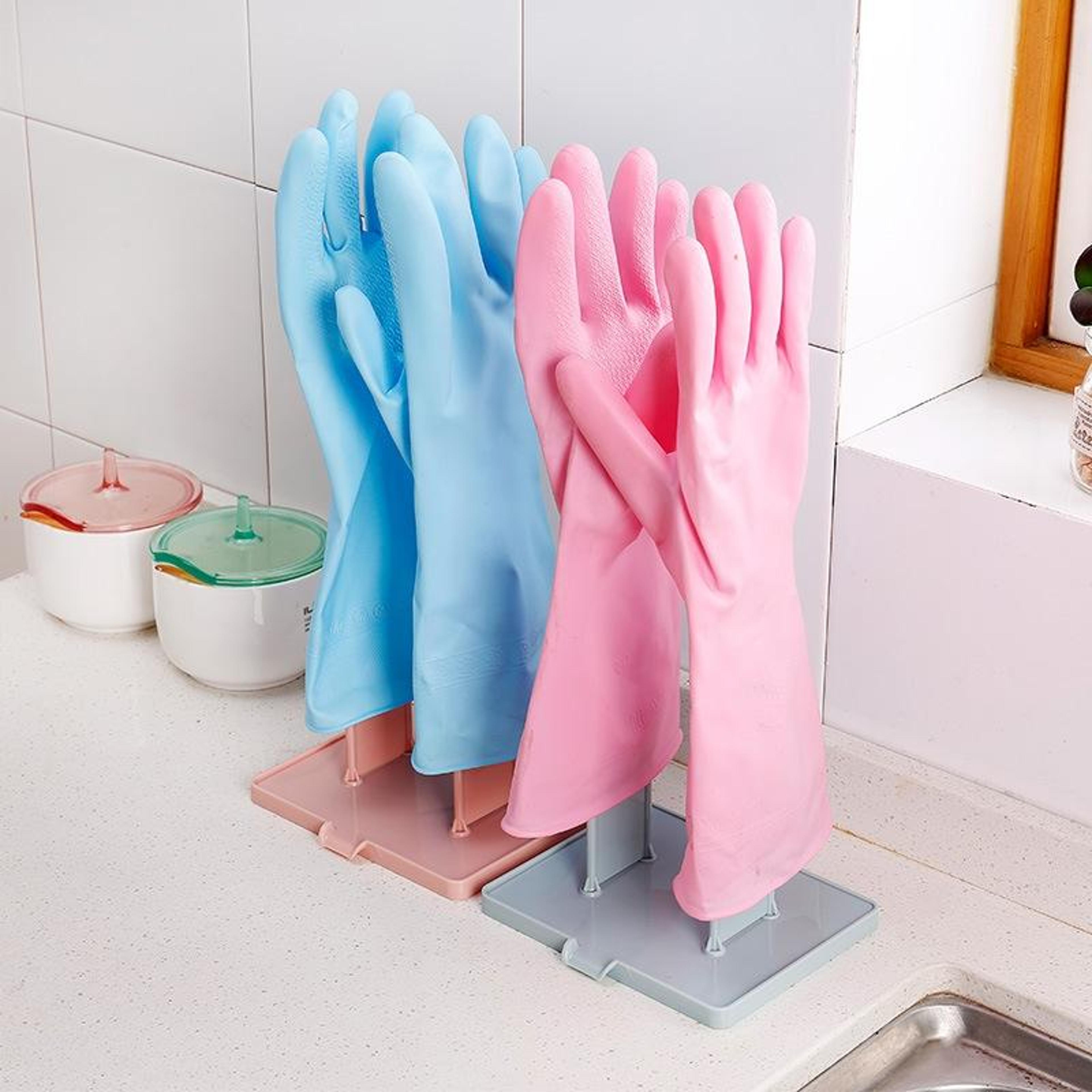 Portable Glove Drying Rack Kitchen Storage Rack With Drainage Countertop Organizer 5