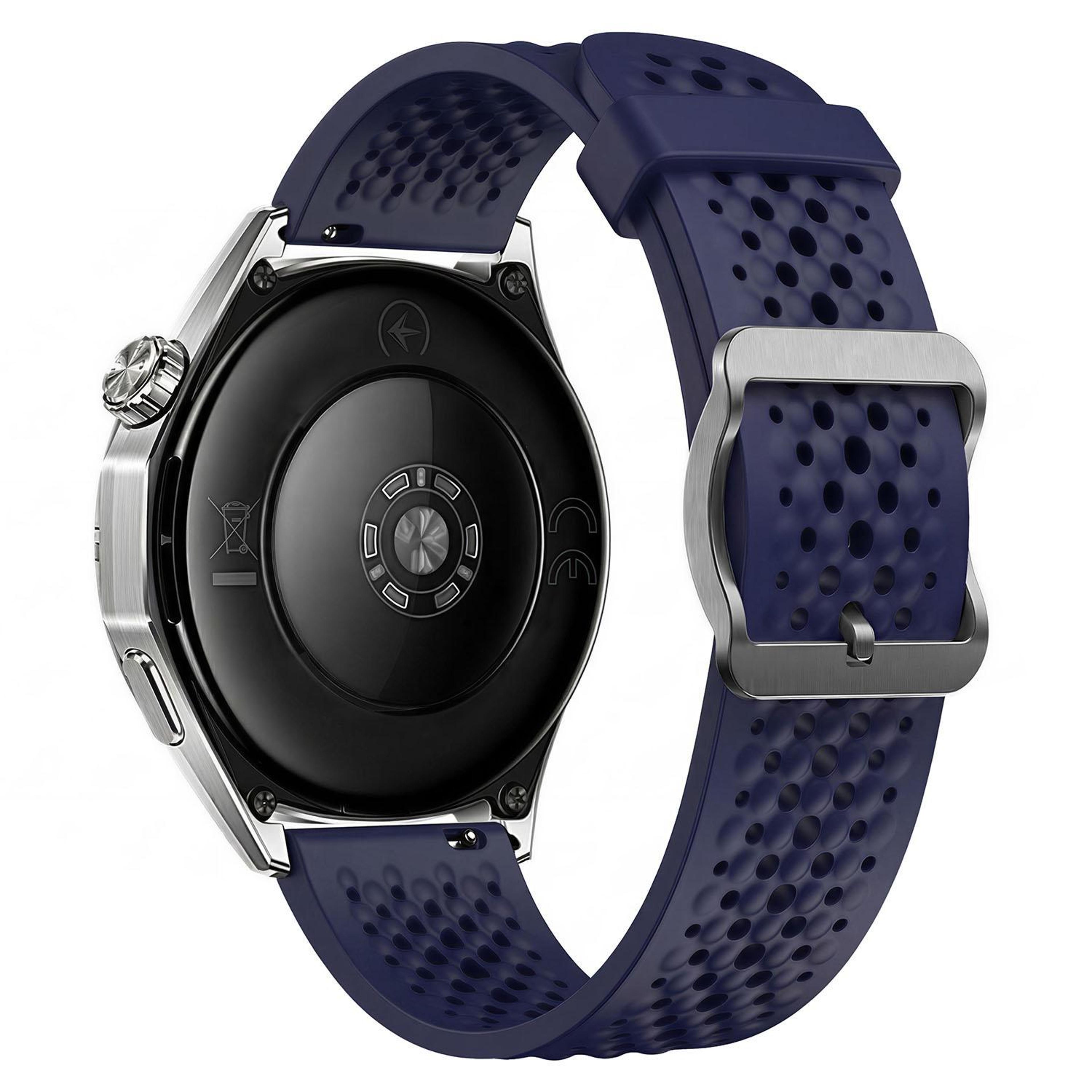 Breathable Silicone Watch Band Sport Replacement Strap With Pin Buckle 1