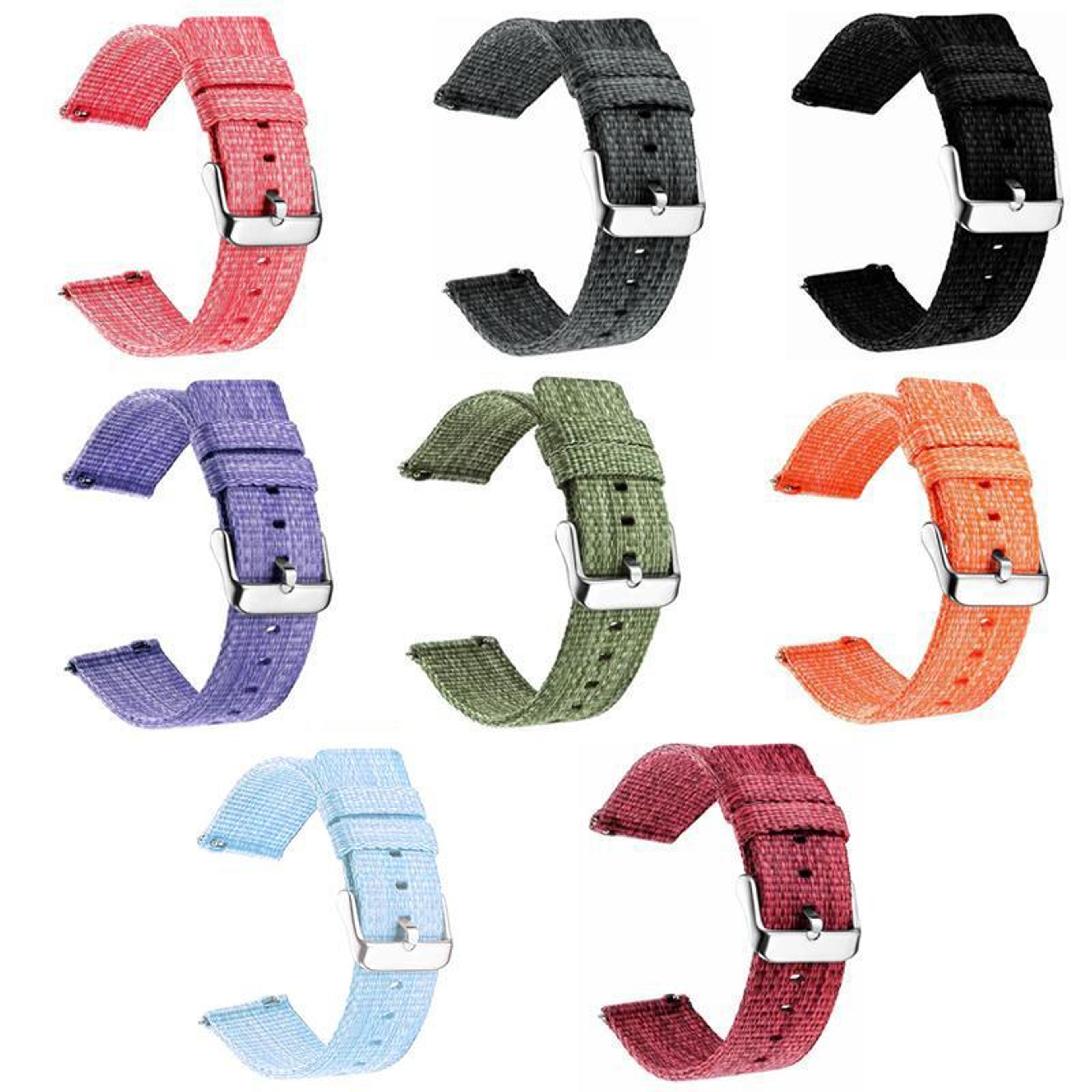 XDfind Garmin Forerunner Band Nylon Canvas Watch Strap For Garmin 45S Swim 2 3