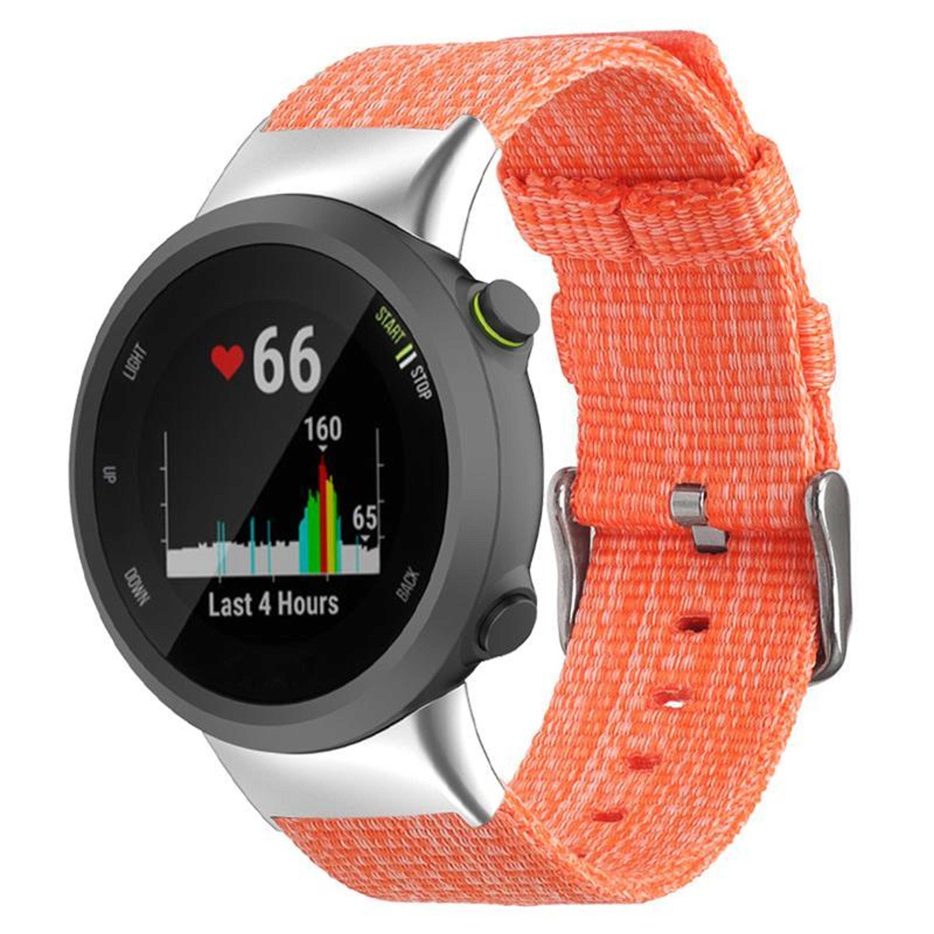 XDfind Garmin Forerunner Band Nylon Canvas Watch Strap For Garmin 45S Swim 2 7