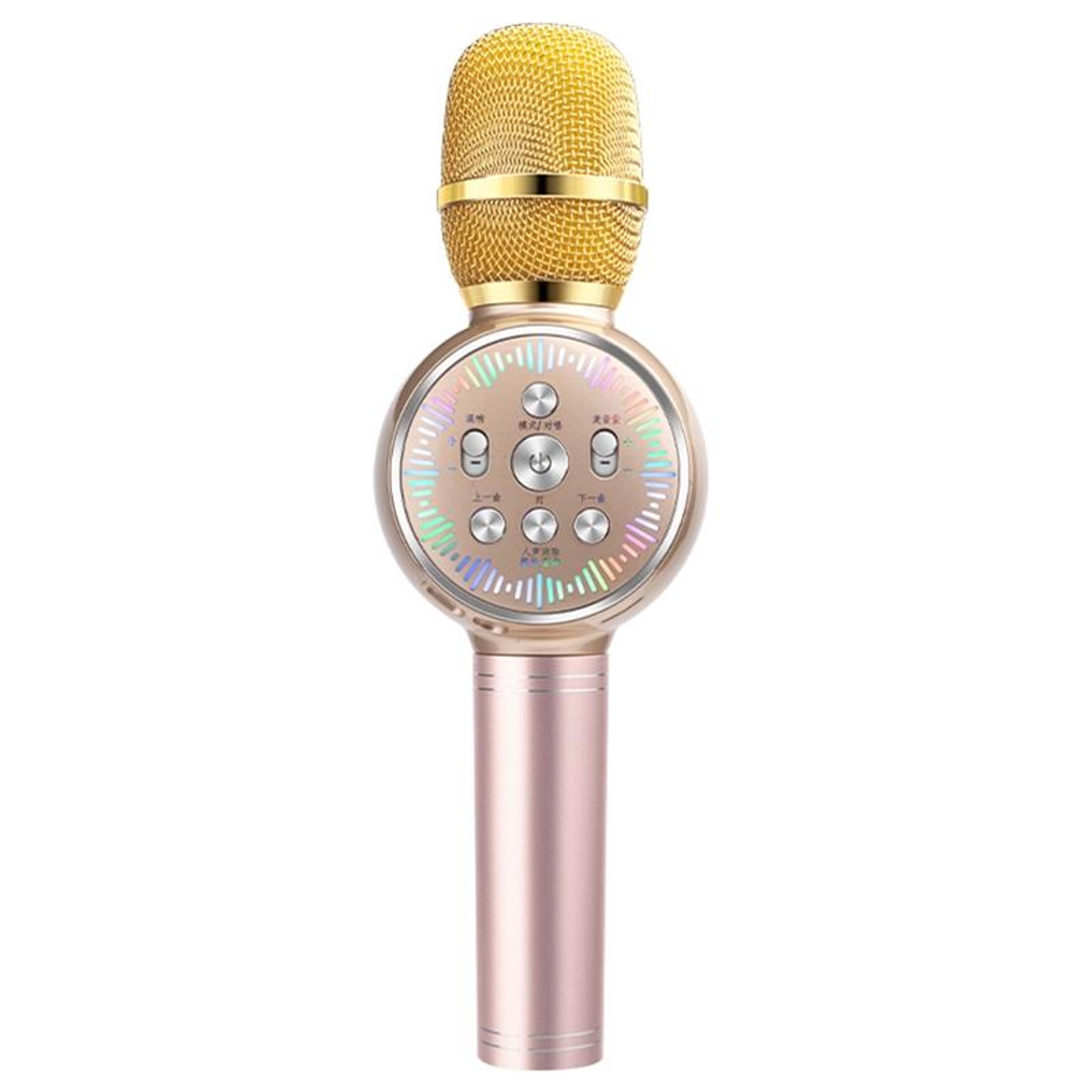 K2 Bluetooth Karaoke Wireless Microphone With Colorful LED Lights 8