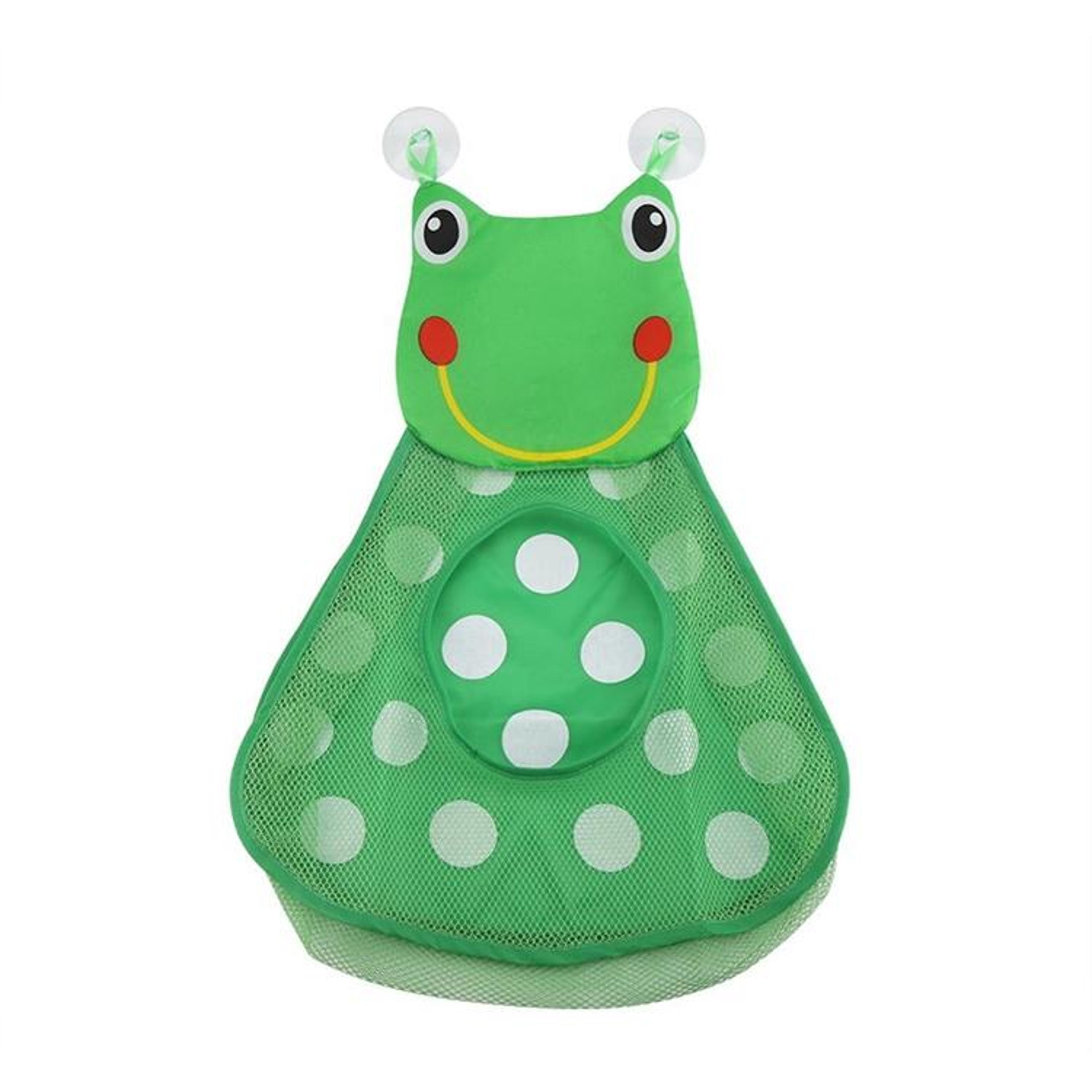 Baby Bath Toy Organizer Mesh Bag With Strong Suction Cups Quick Dry Storage Net 1