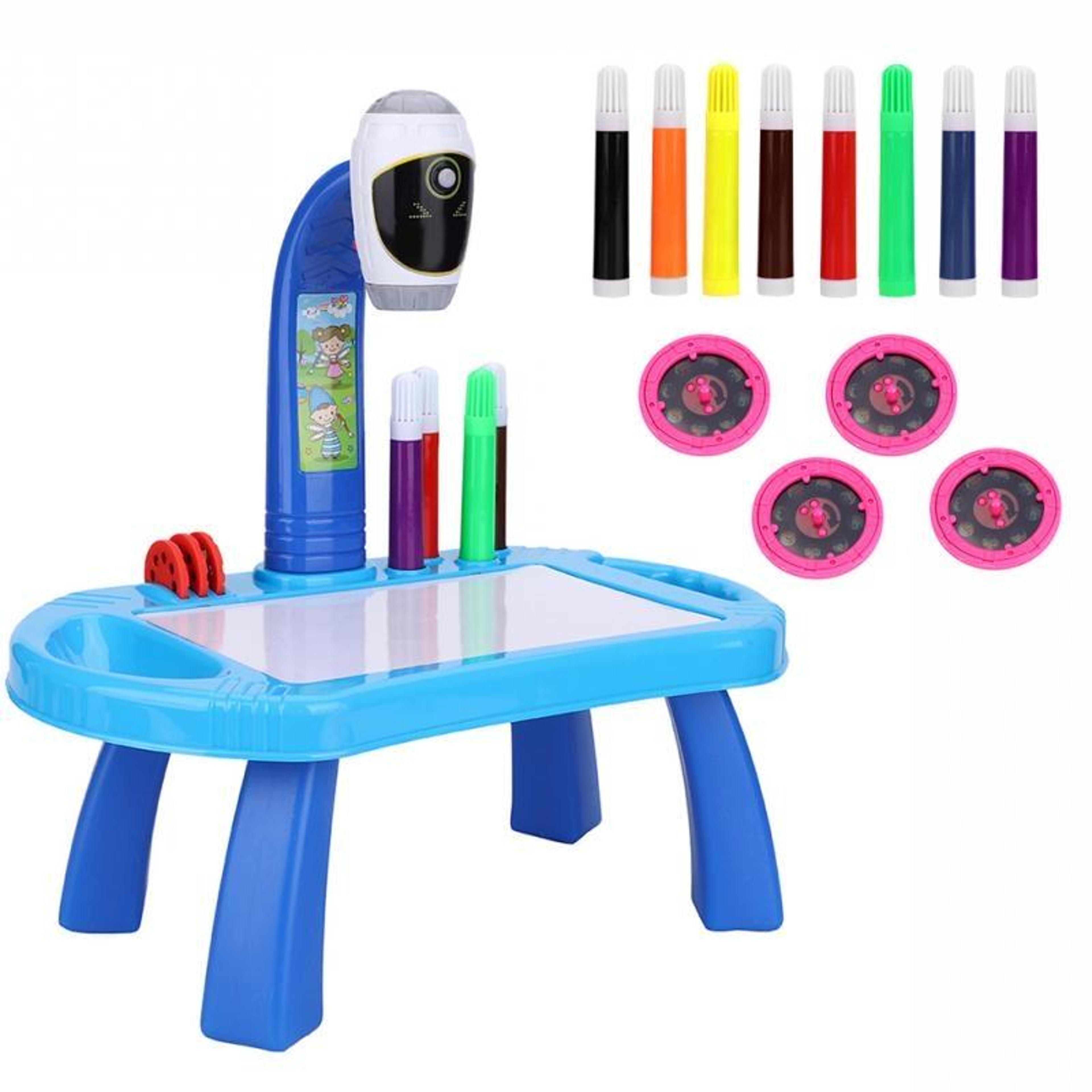 Kids Projection Drawing Table Educational Art Projector Toy Set For Creative Learning 1
