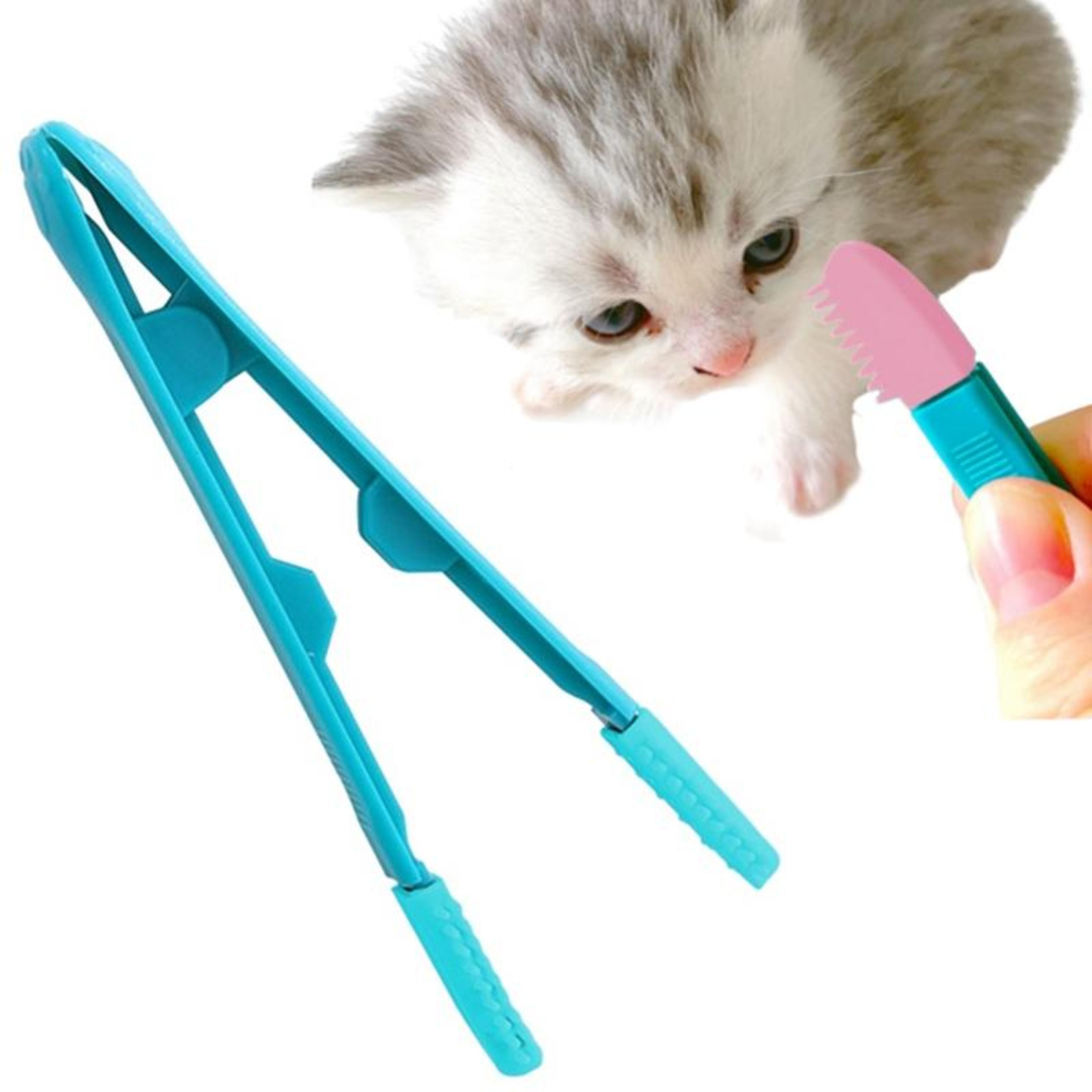 Cat Eye Brush Pet Grooming Tool With Eye Cleaner And Hair Knot Remover 7