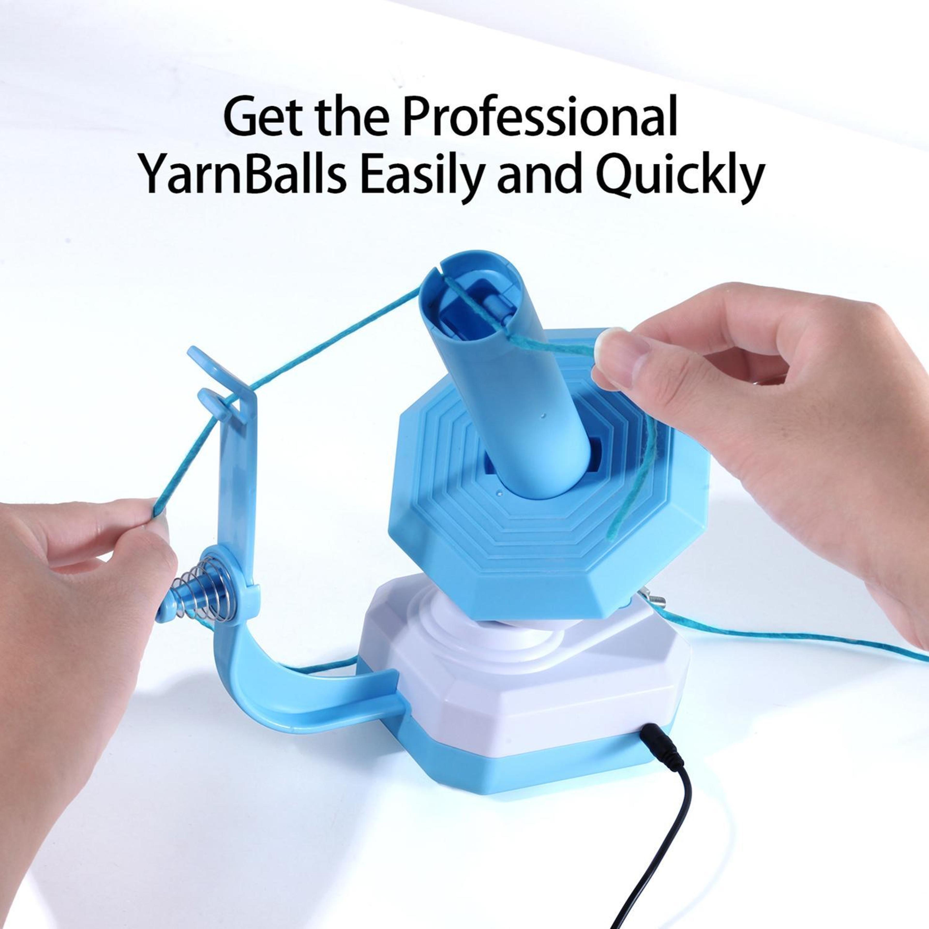 USB Powered Electric Yarn Winder Automatic Yarn Ball Winder For Knitting Crochet And Craft Storage 3