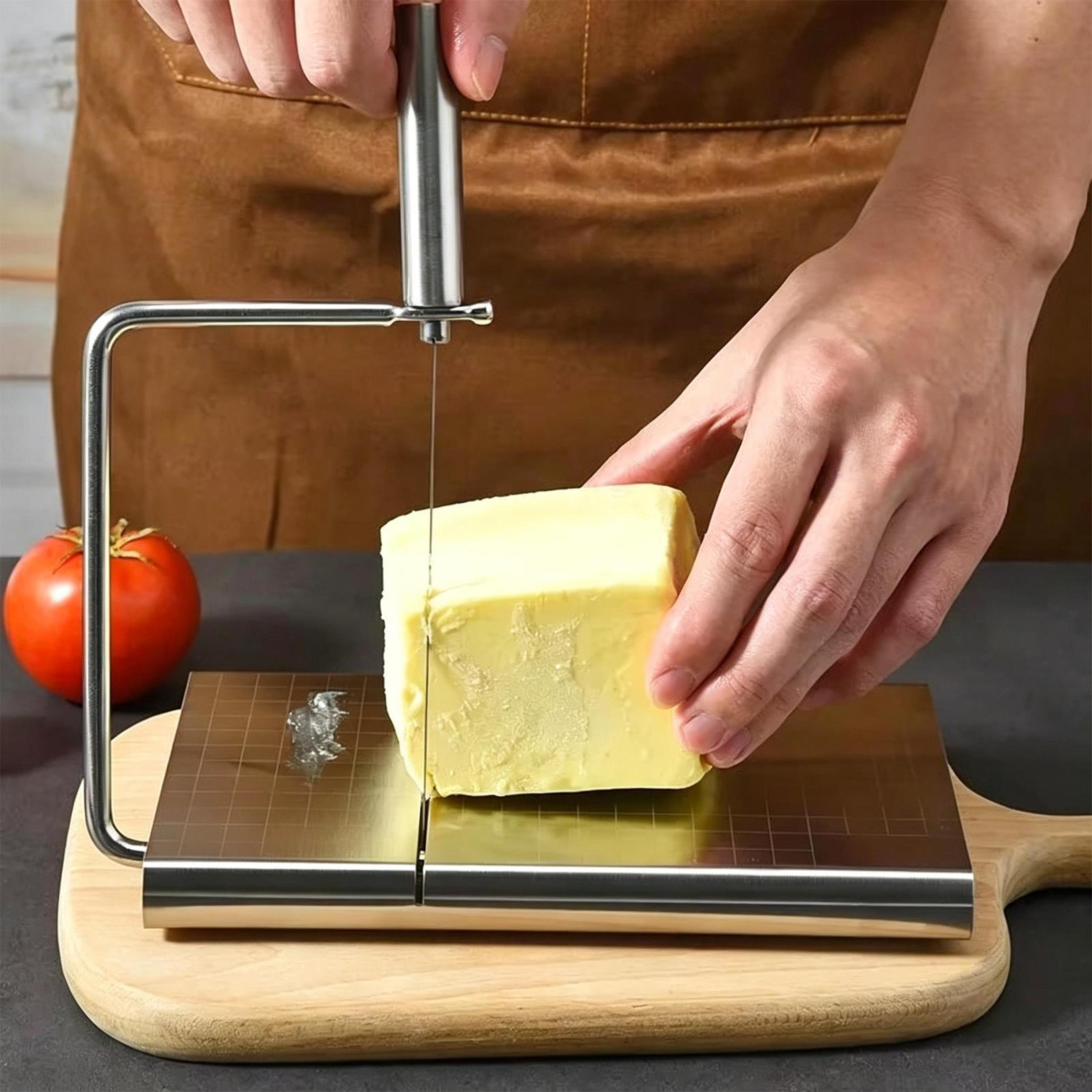 LsCook Stainless Steel Cheese Slicer Multi Function Cheese Cutter For Smooth Precision Slicing 6