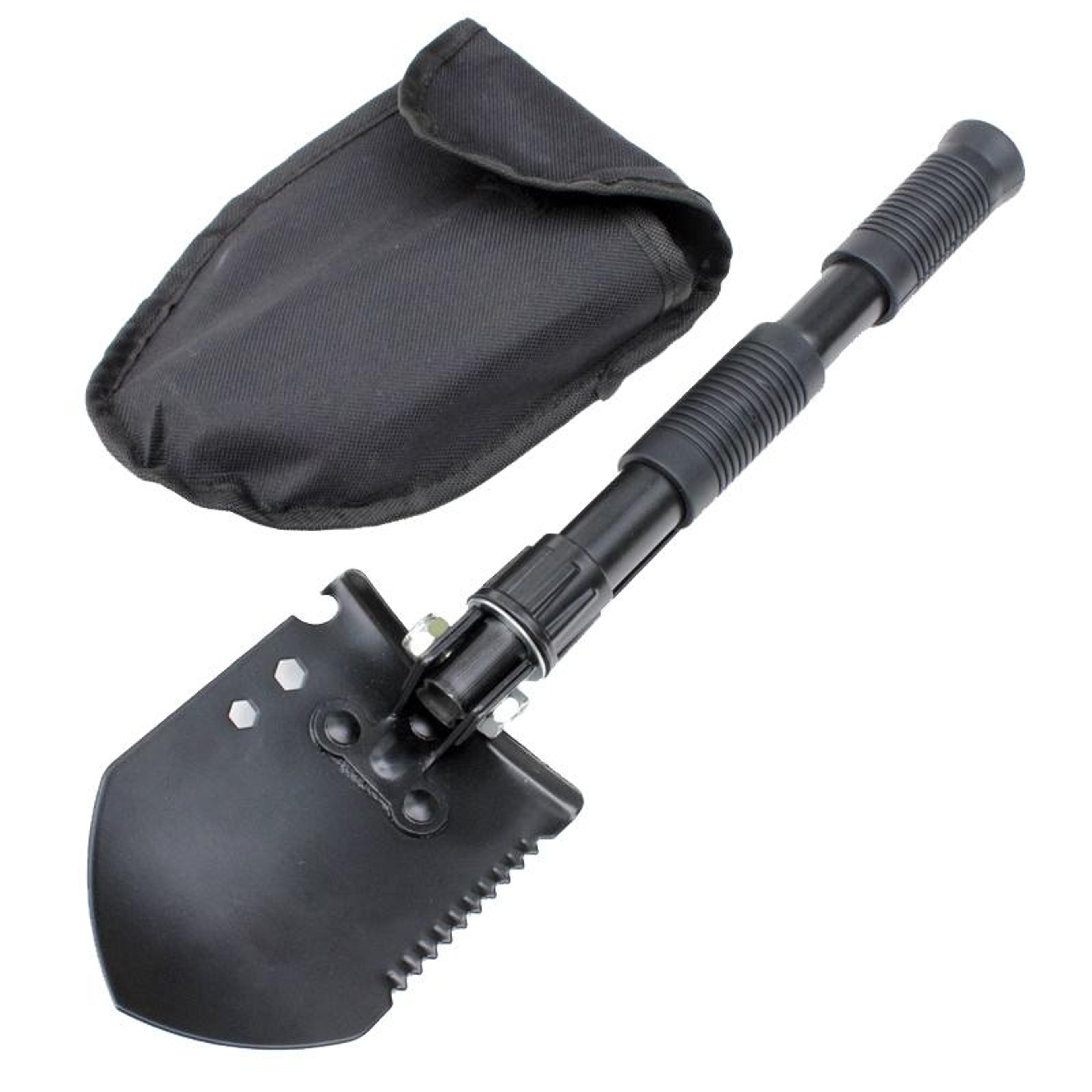 Portable Folding Camping Shovel Multi Function Survival Spade For Hiking Gardening And Emergency Us 8