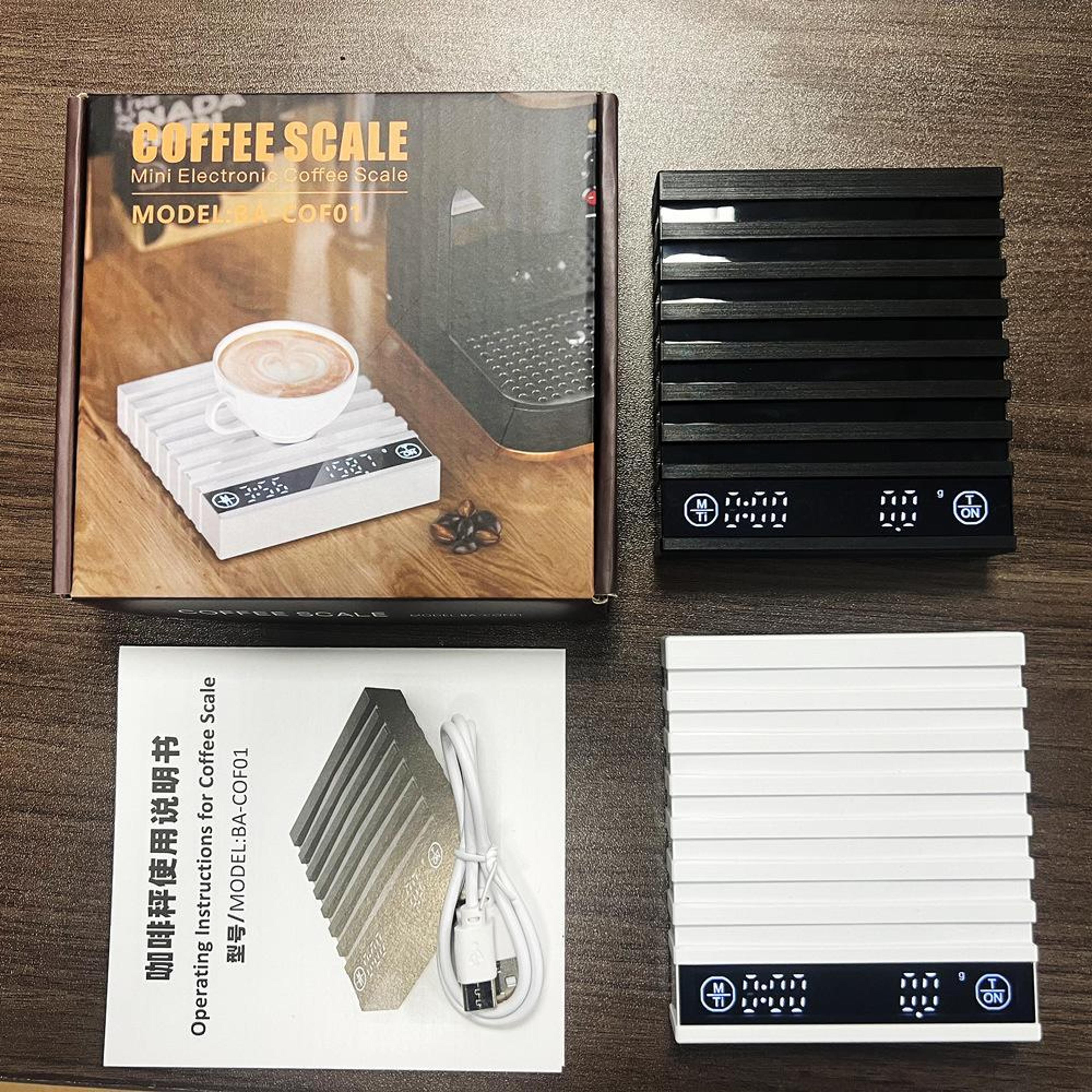 Digital Coffee Scale With Timer Rechargeable Pour Over Coffee Scale Precision 5