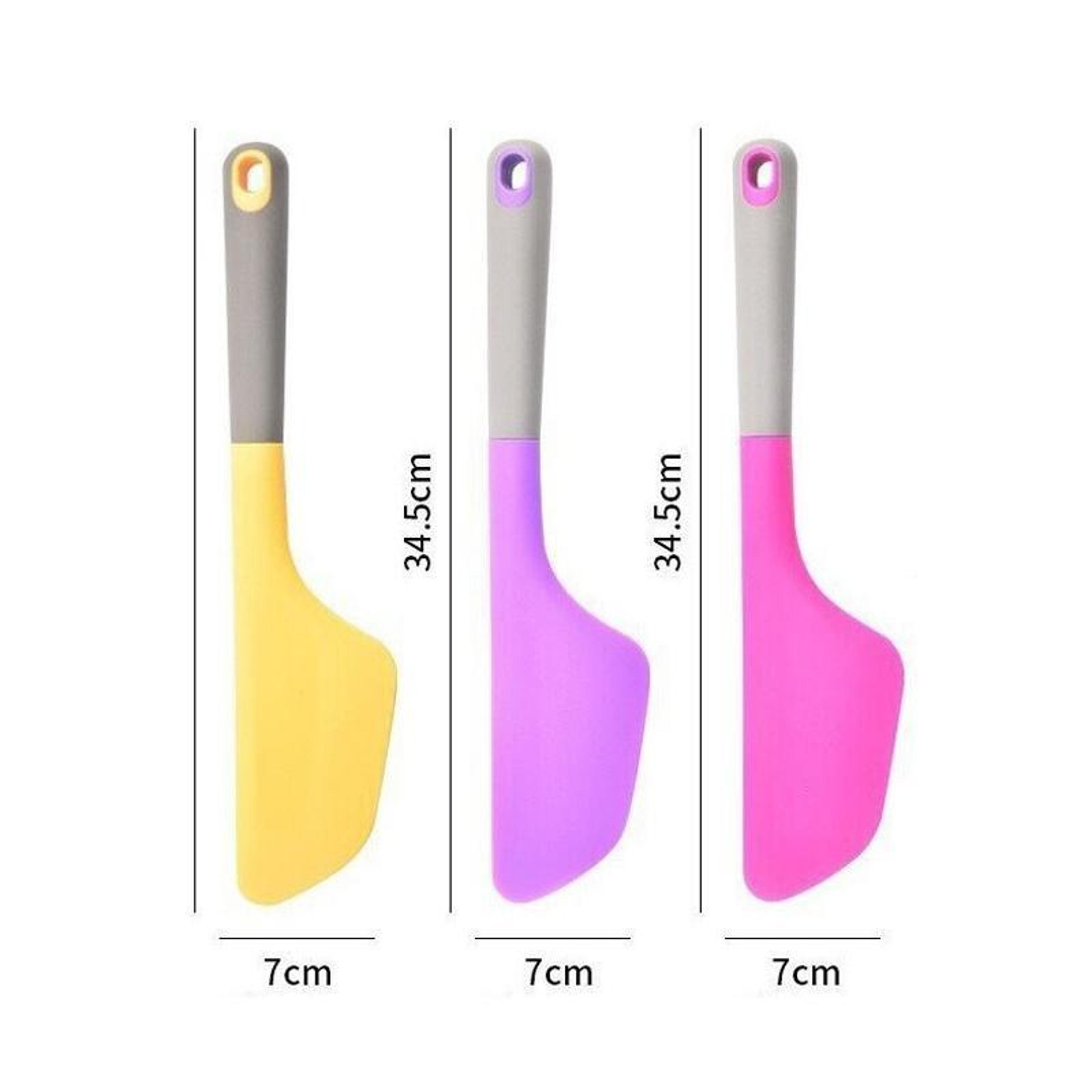 Heat Resistant Silicone Spatula Large Baking Spreader For Butter Cream And Jam 5