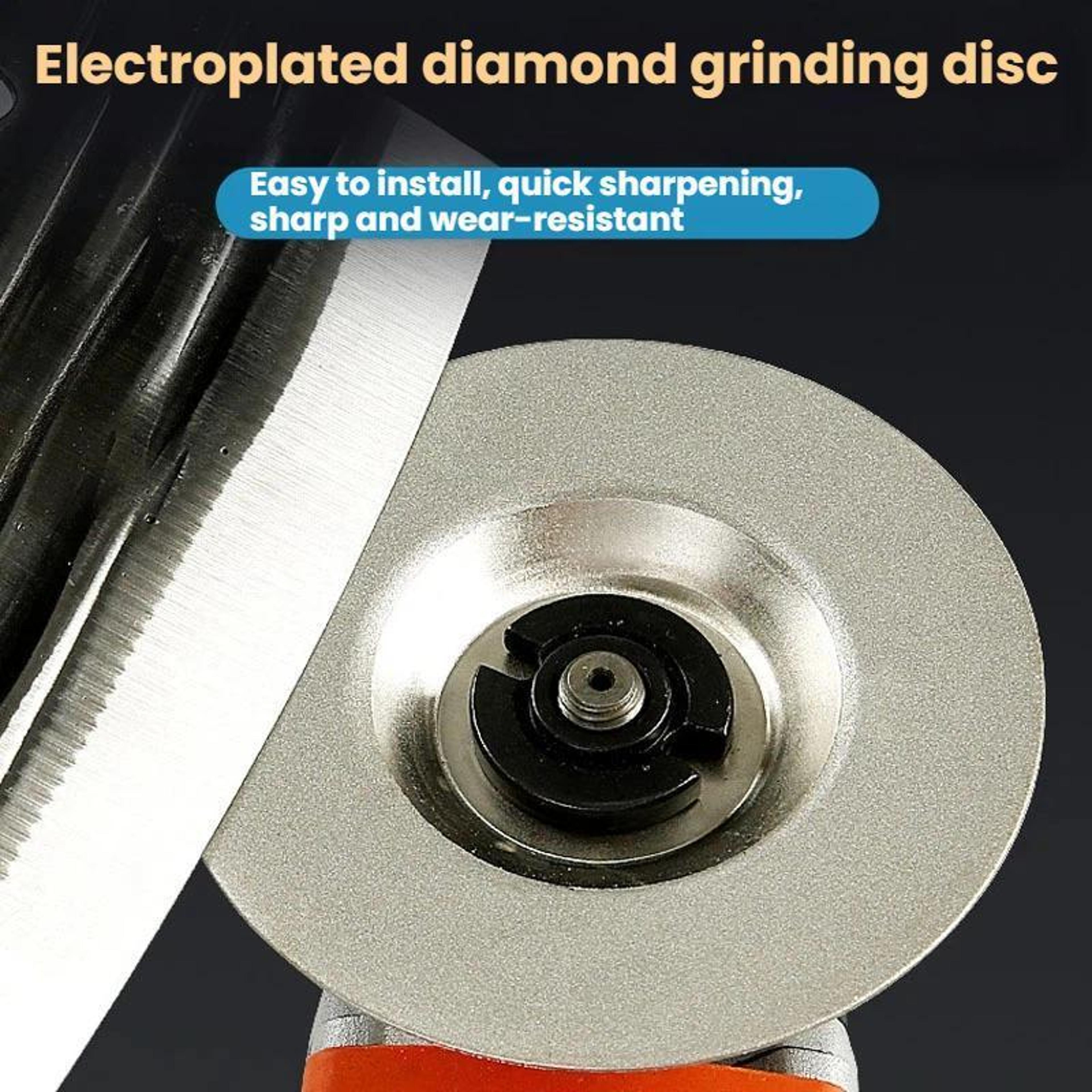 Electroplated Emery Grinding Disc Fine Angle Grinder Wheel For Precision Surface Grinding 1