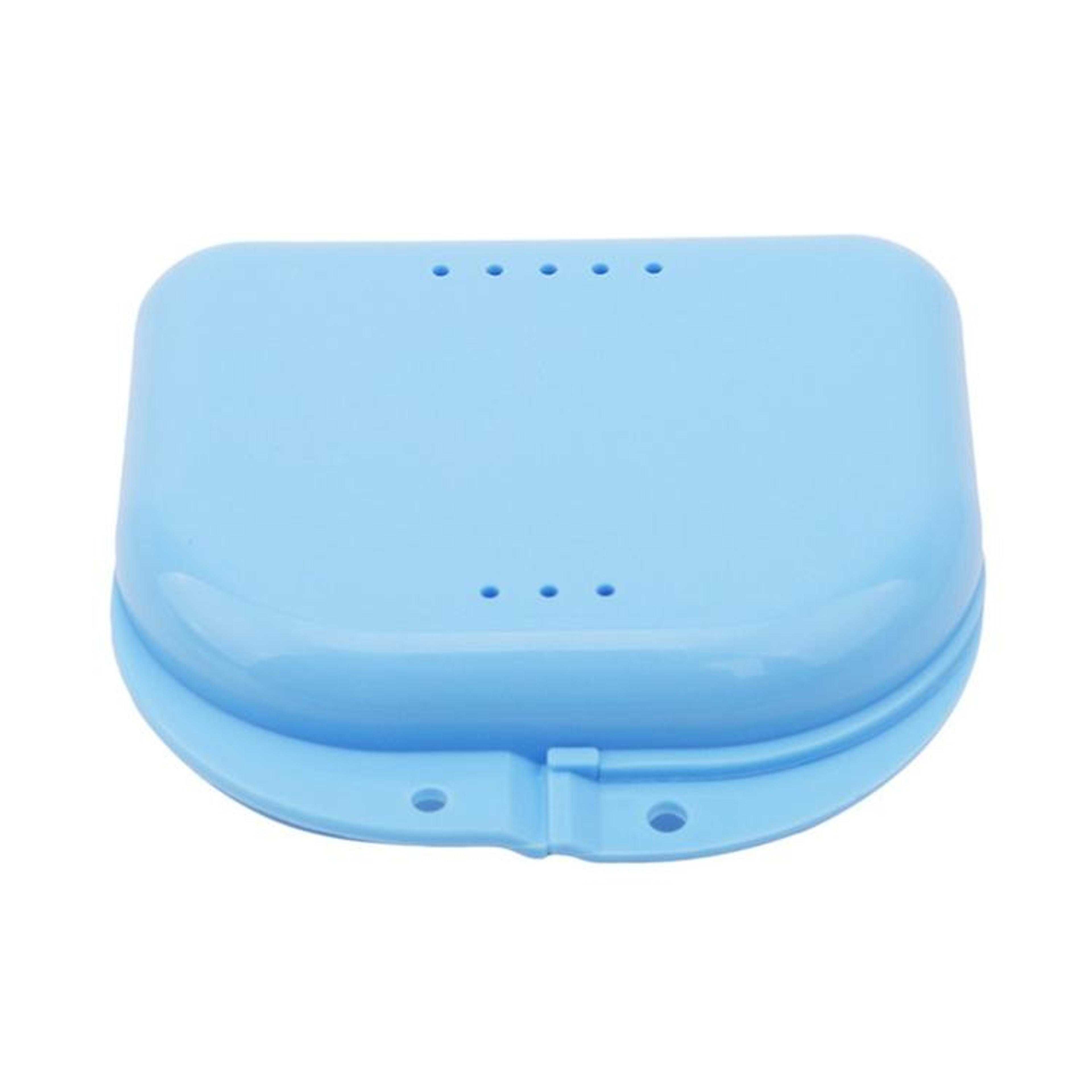 Retainer Case Vented Denture Storage Box Portable Orthodontic Case Set 1