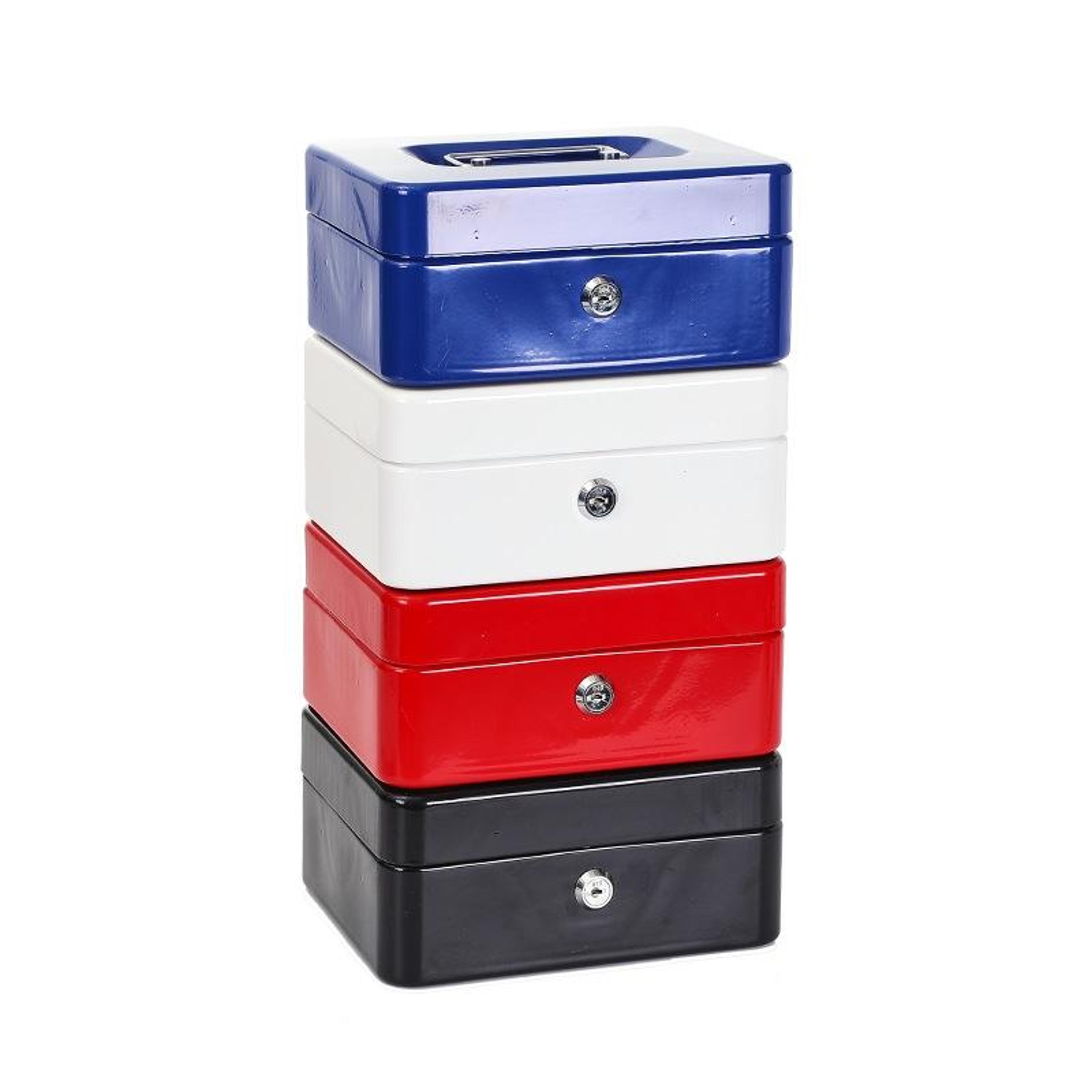 Portable Fireproof Safe Box With Key Lock Secure Document Storage Box For Home Office And Travel 1