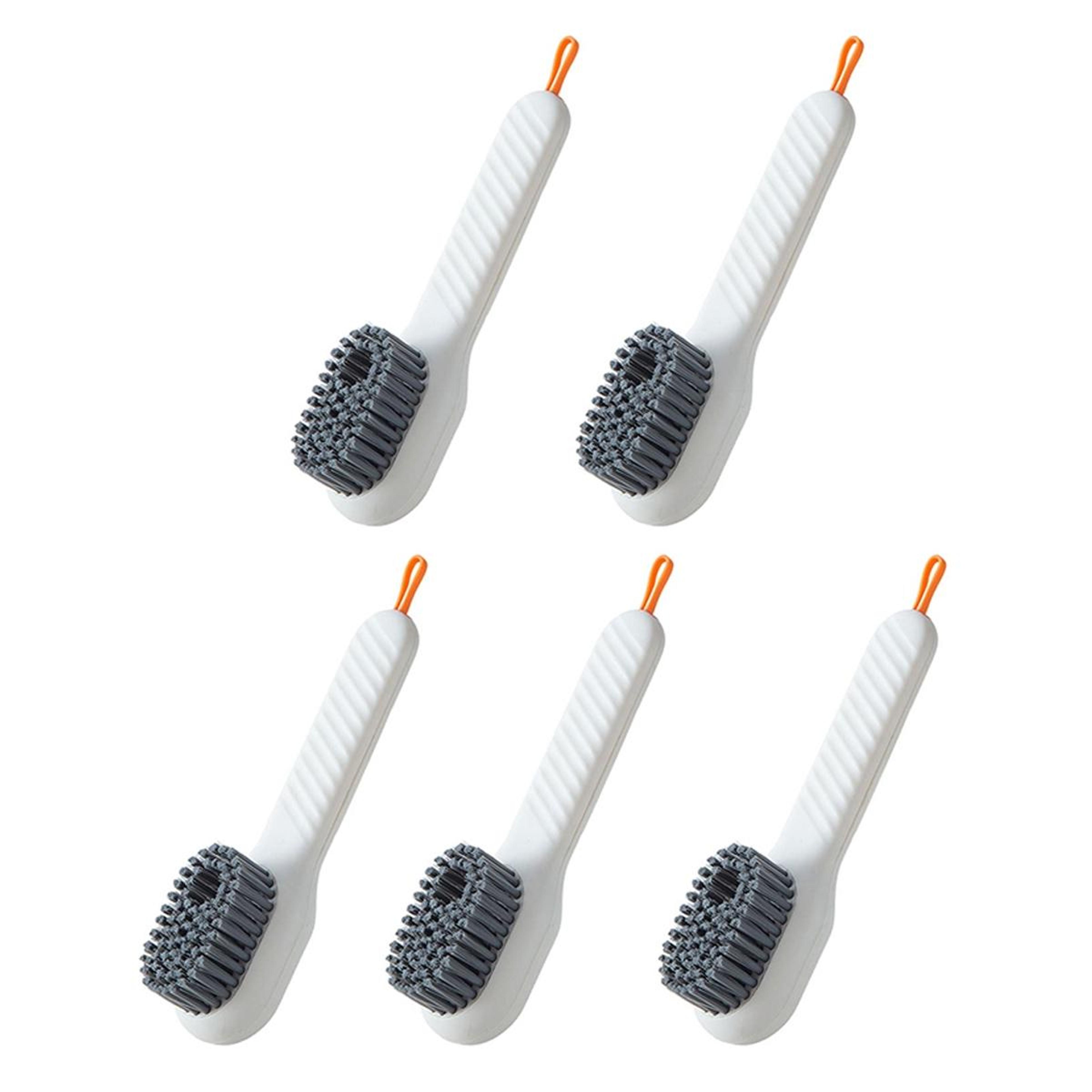 Liquid Shoe Cleaning Brush Set With Soft Bristle Shoe Brush And Built In Soap Dispenser 8