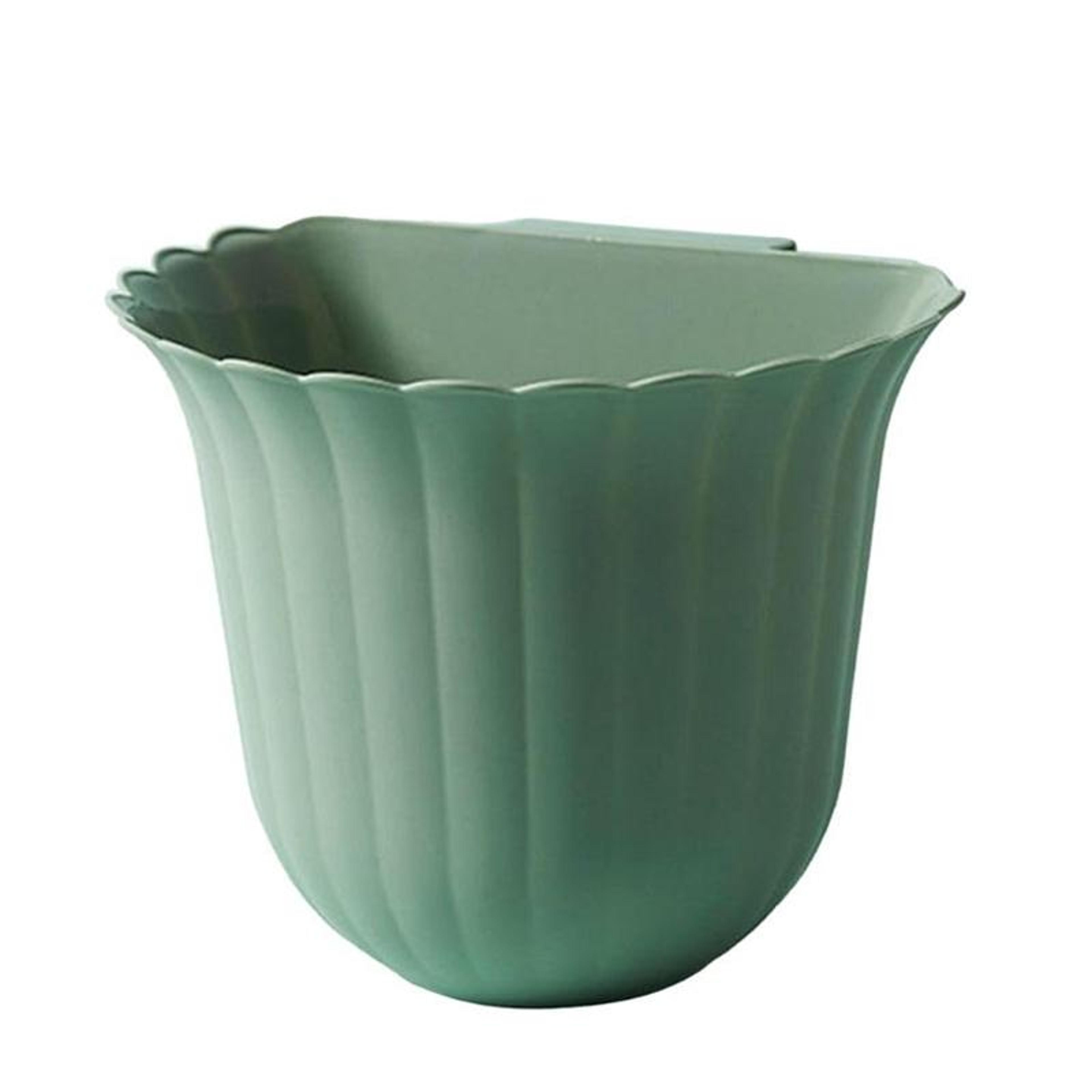 Foldable Hanging Kitchen Trash Can Space Saving Cabinet Door Wall Mounted Trash Bin 12