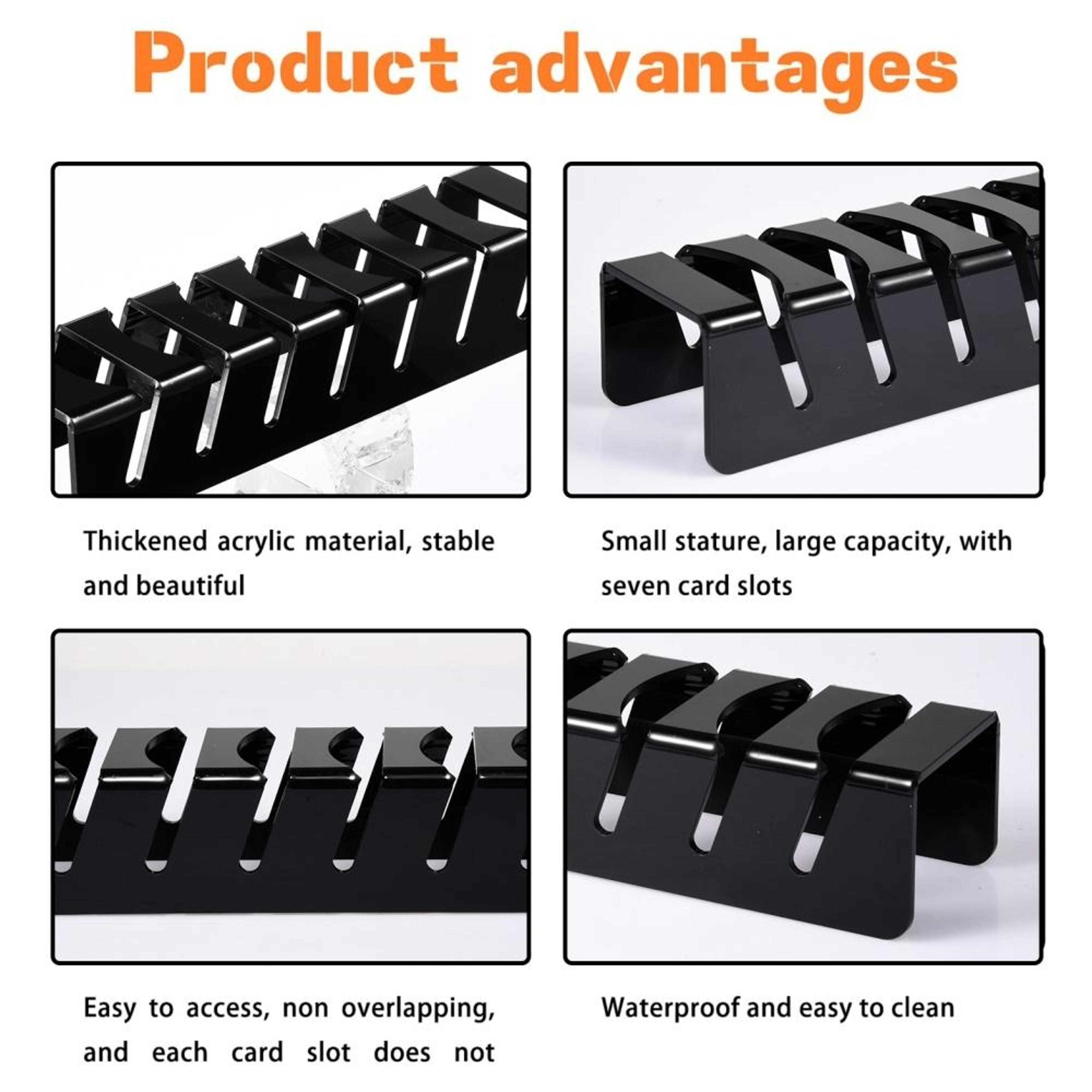 Acrylic Baseball Cap Organizer Stand Holds Hats Space Saving Hat Display Rack 2