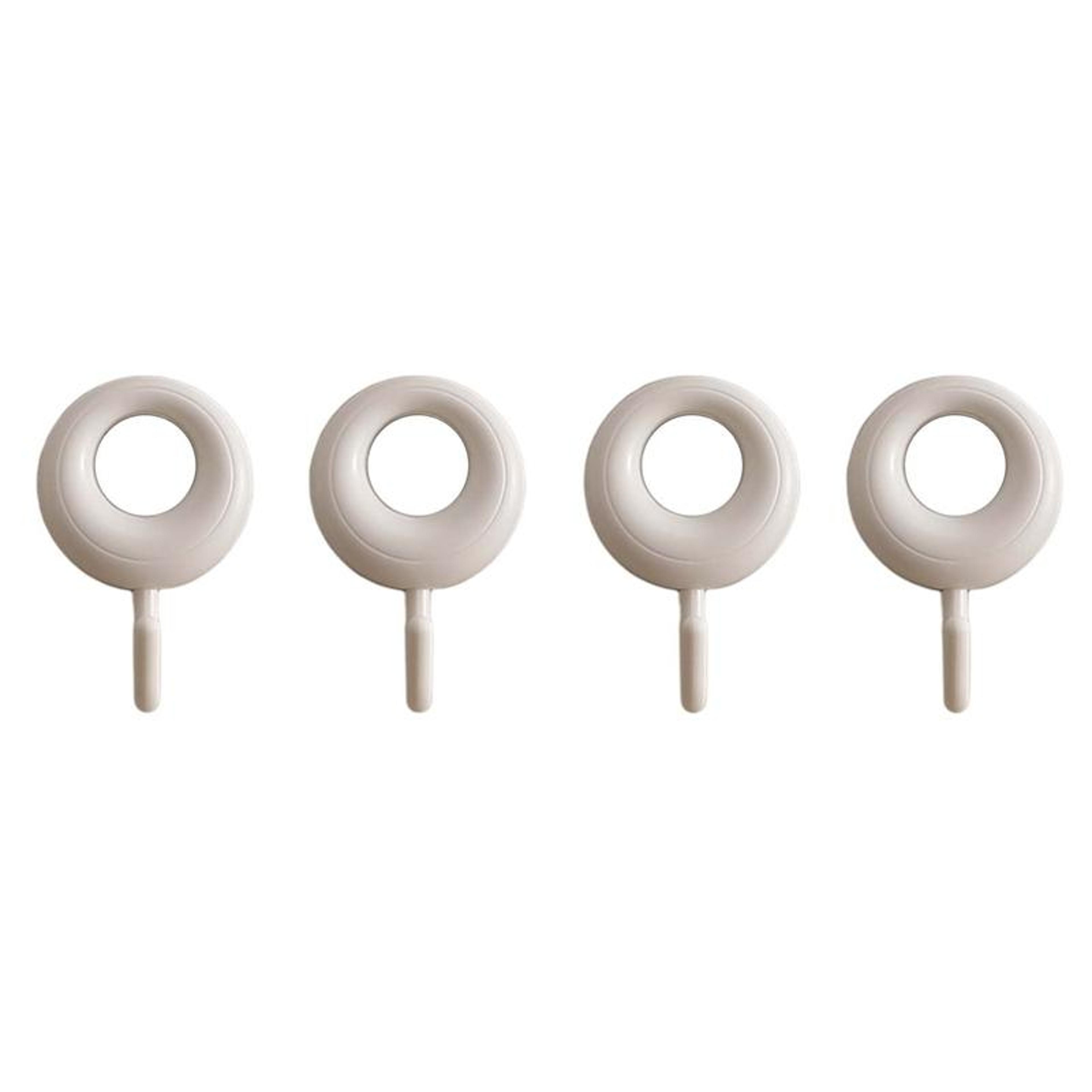 Adhesive Wall Hooks Punch Free Heavy Duty No Drill Hanging Hooks For Kitchen Bathroom Dorm Room 11