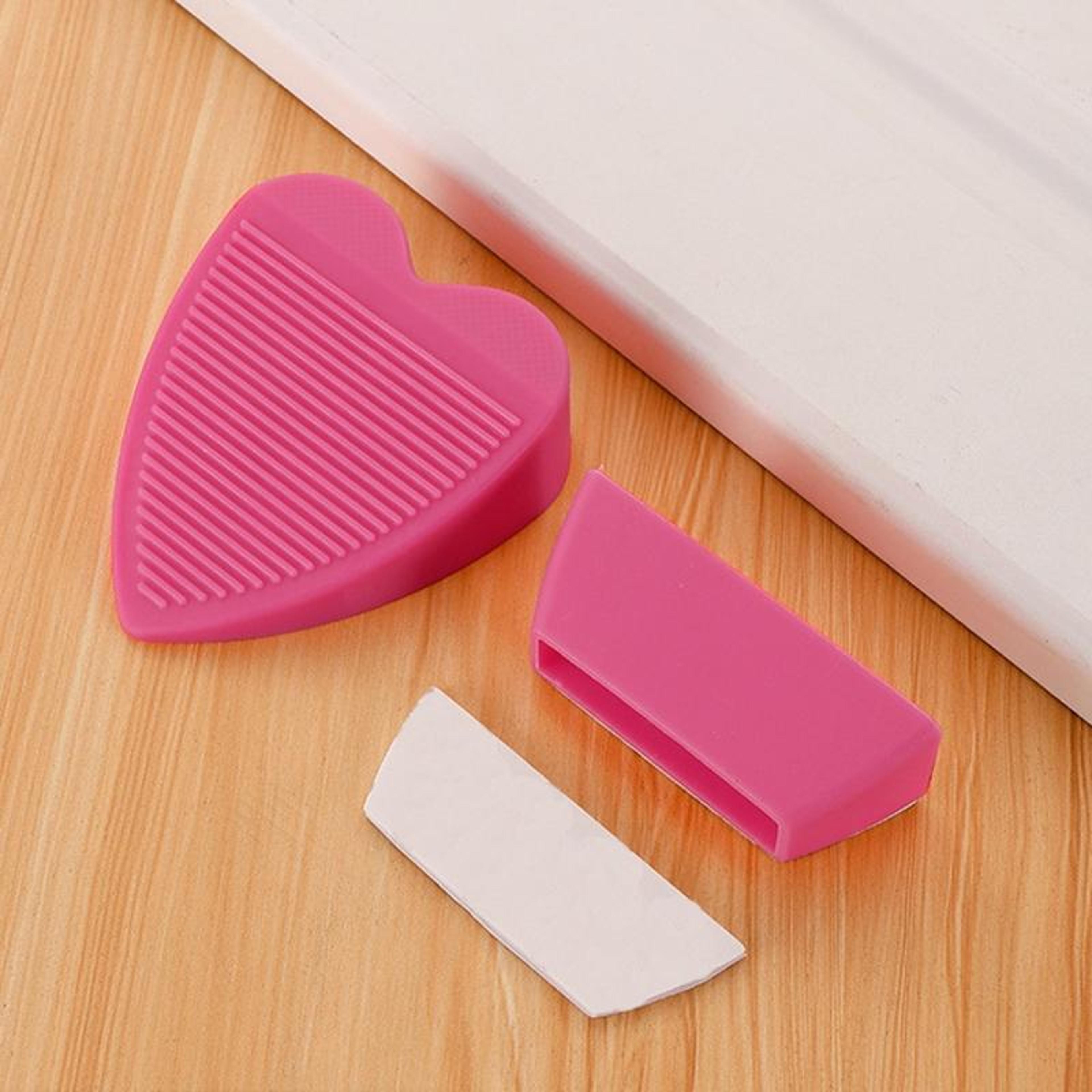 Windproof Door Stopper With Storage Holder Non Slip Silent Door Wedge For Home And Office 7