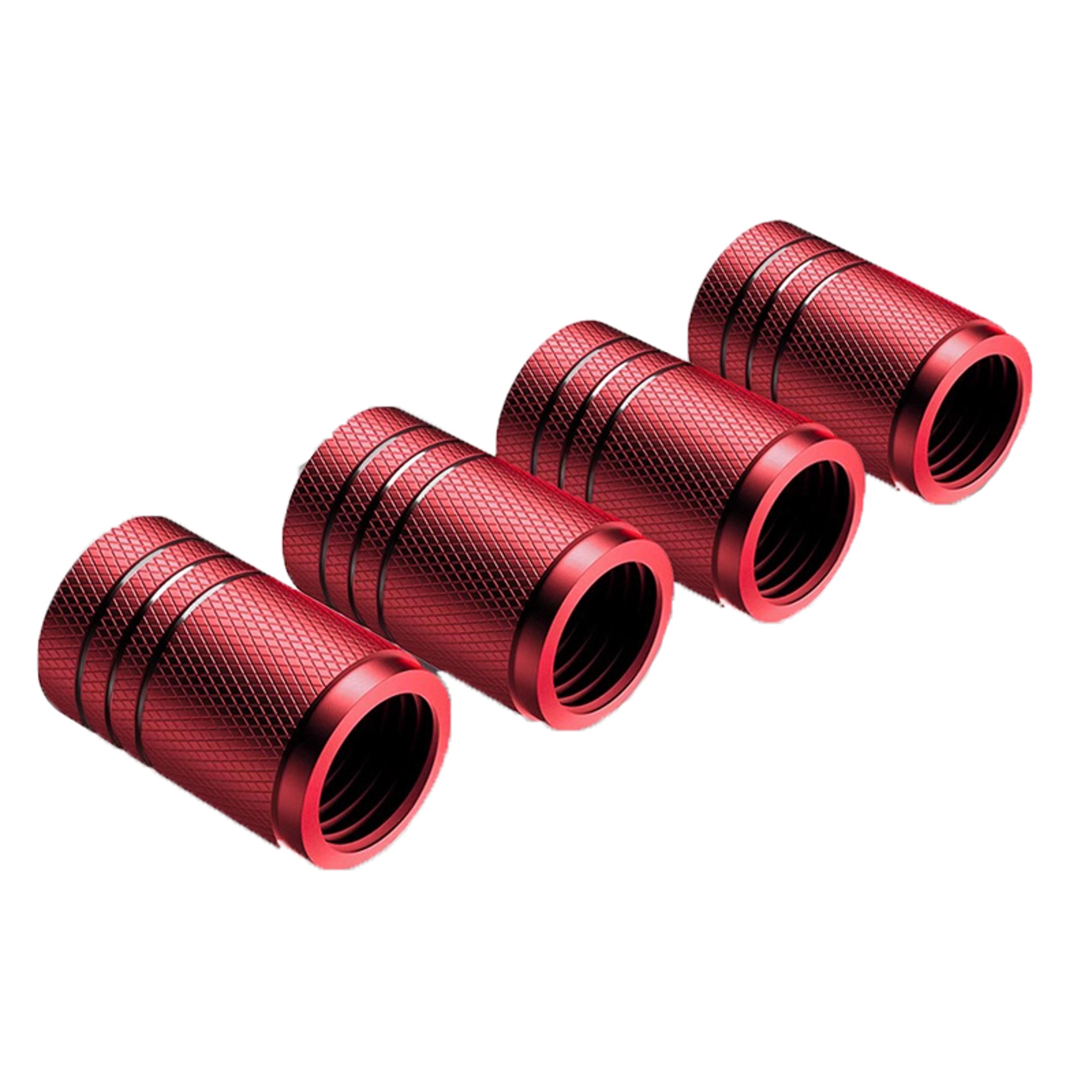 Car Tire Valve Stem Caps Durable Knurling Design Aluminum Air Valve Caps  Universal Wheel Stem Cov